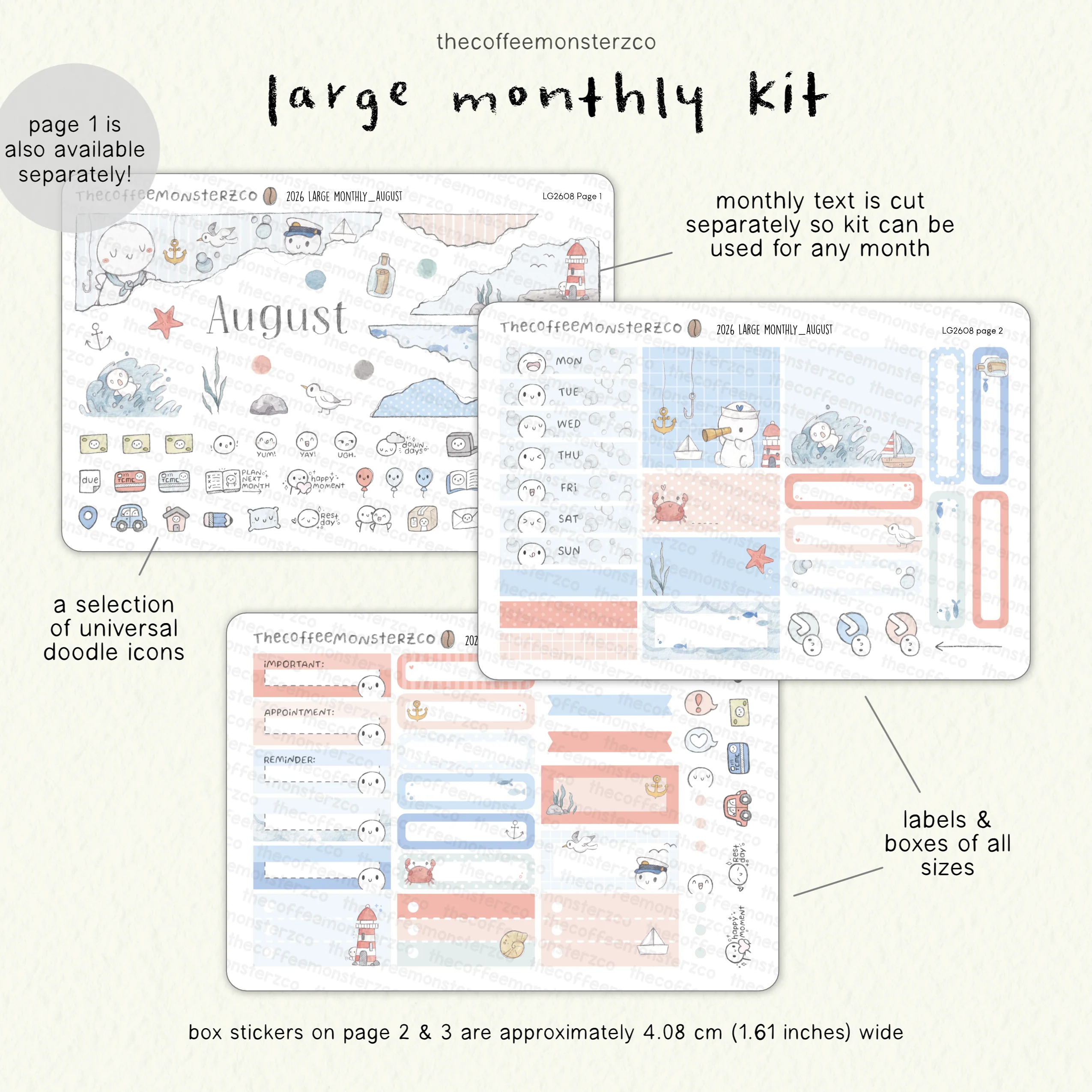 2026 Large Monthly Kits - Image 11