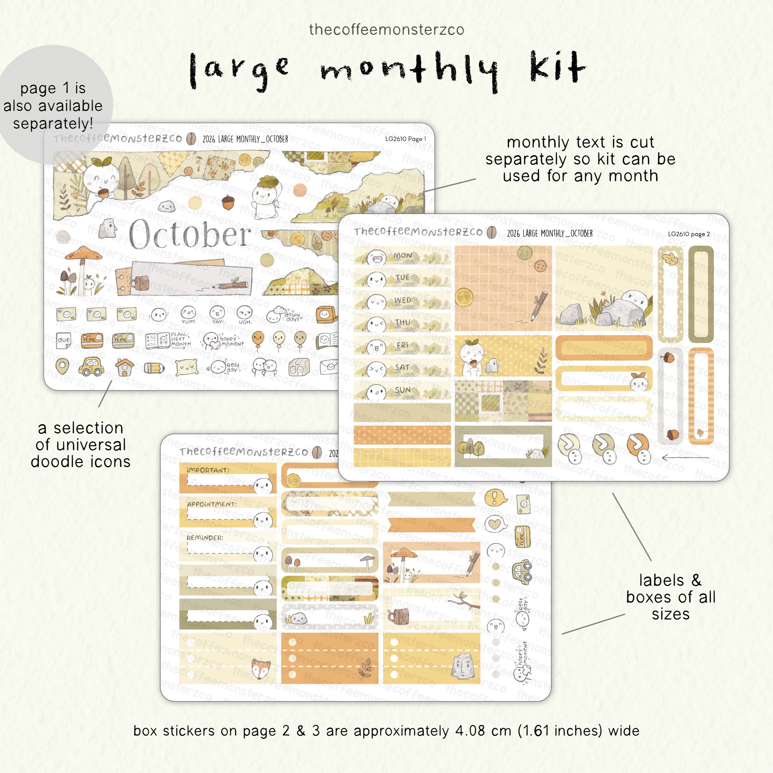 2026 Large Monthly Kits - Image 13