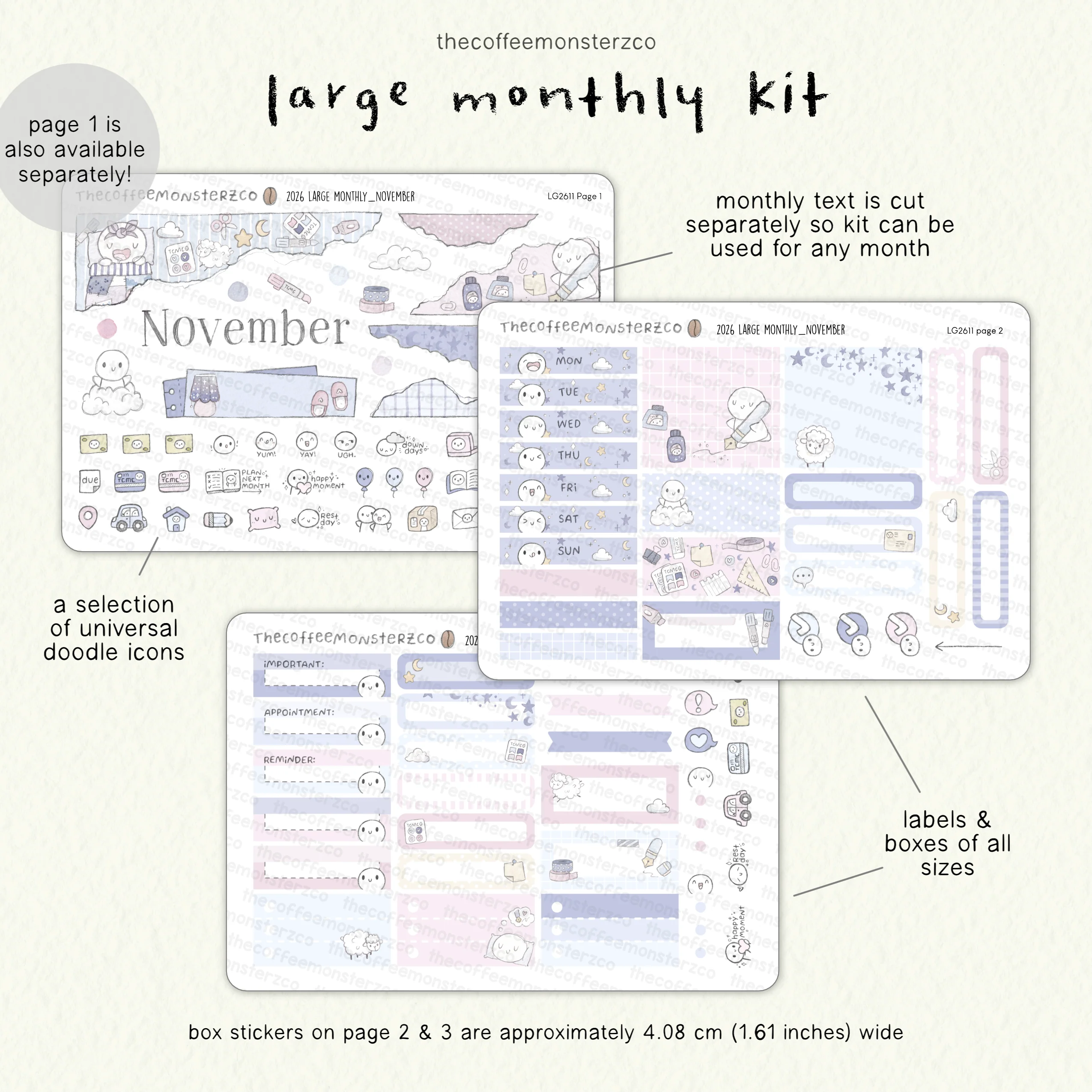 2026 Large Monthly Kits - Image 14