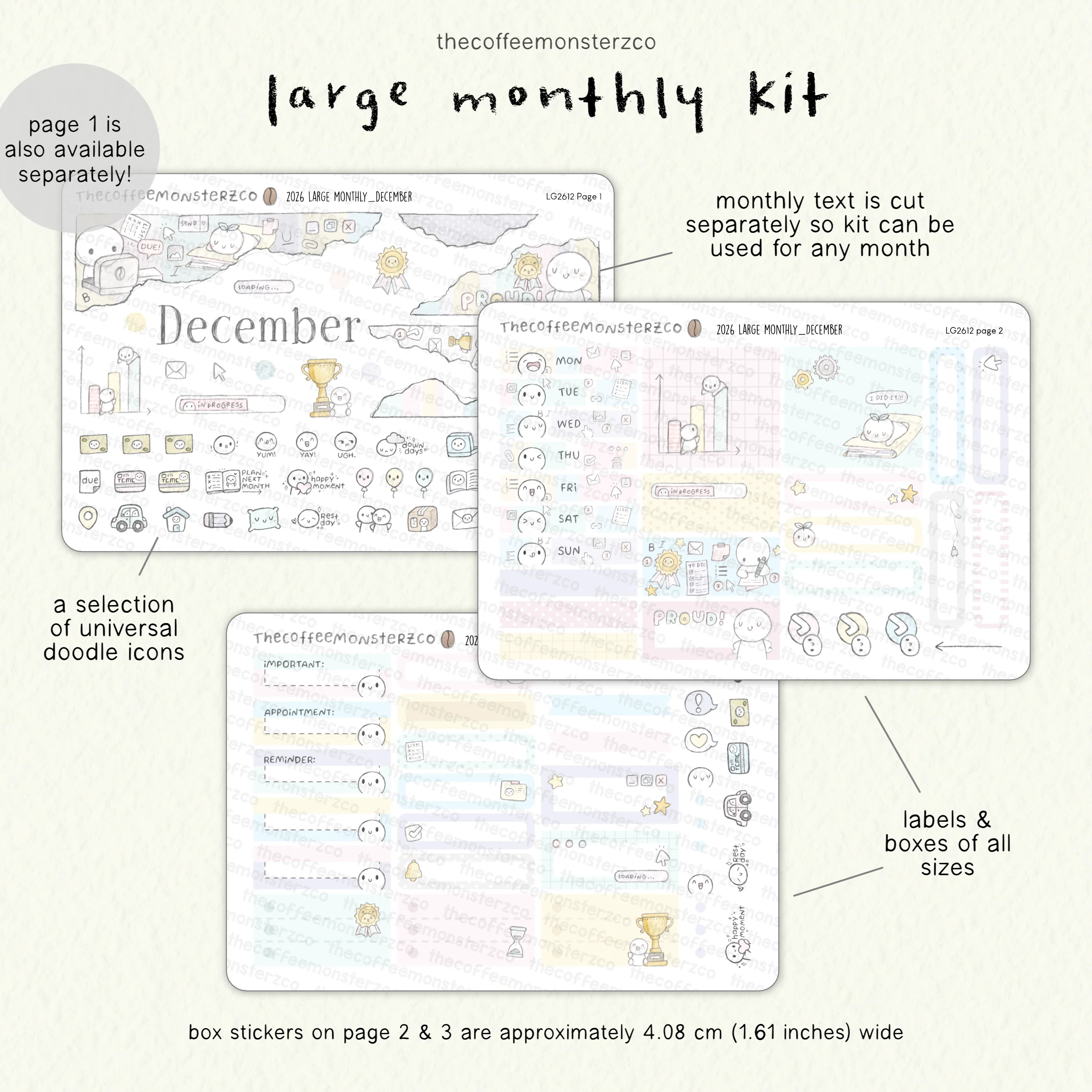 2026 Large Monthly Kits - Image 15