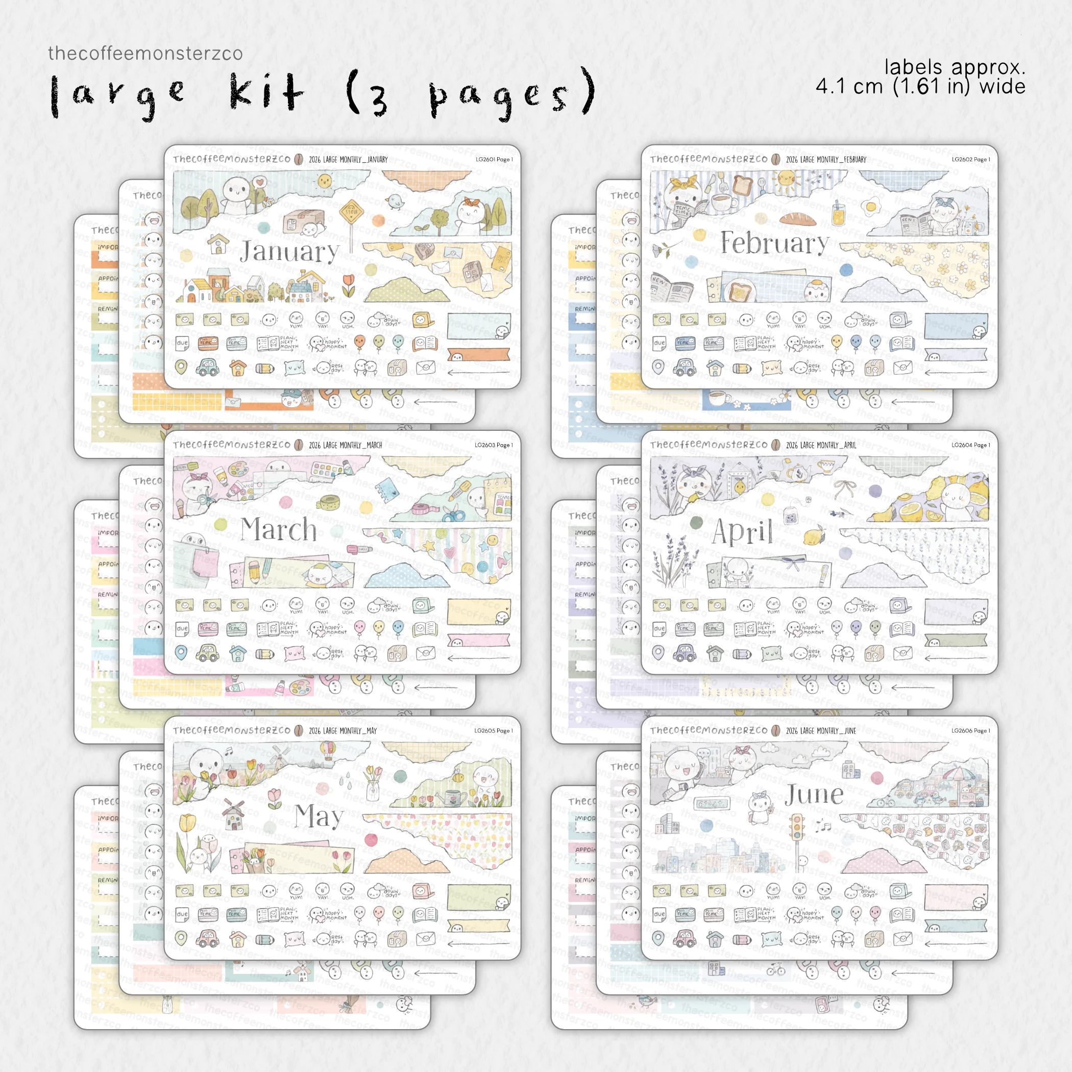 2026 Large Monthly Kits - Image 2