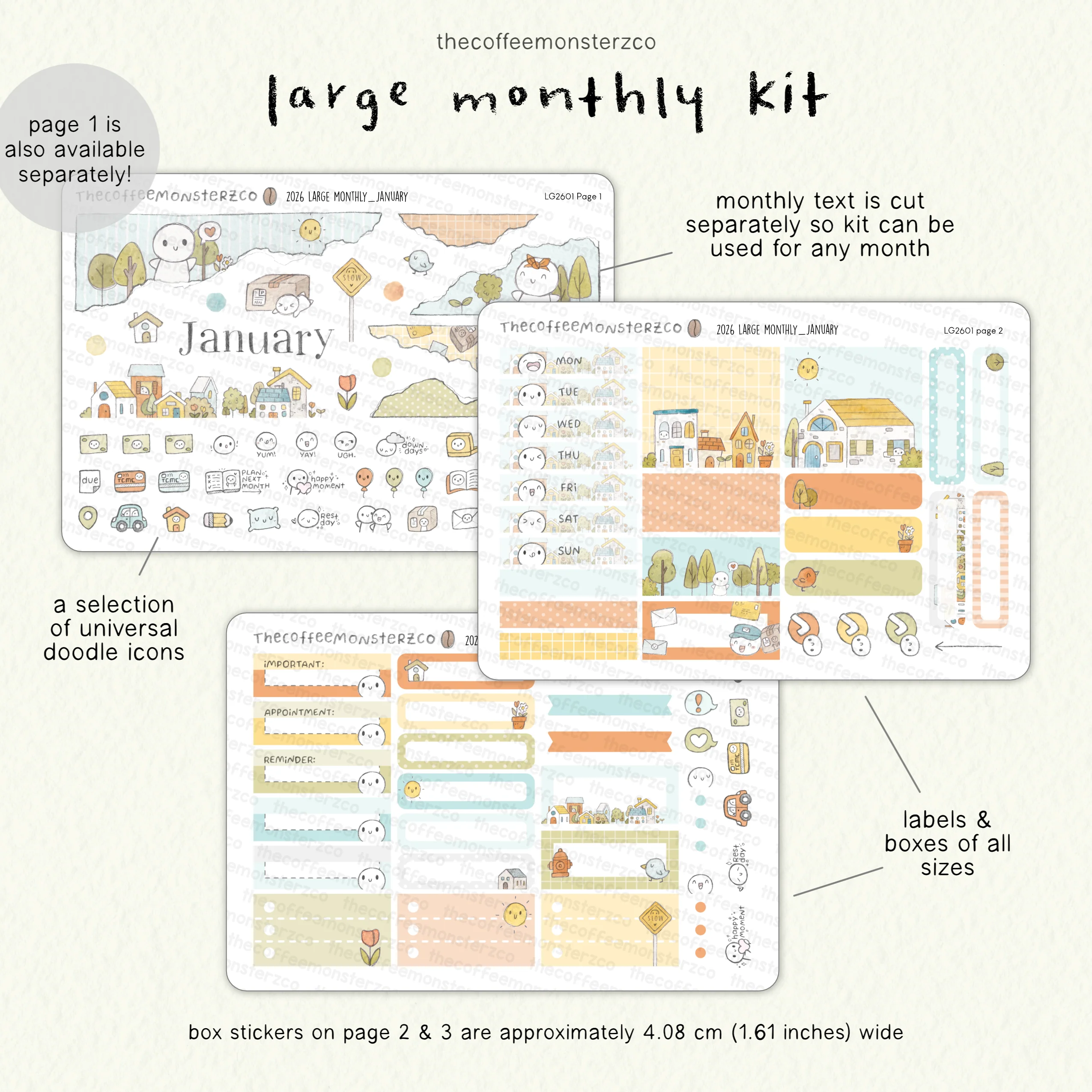 2026 Large Monthly Kits - Image 4