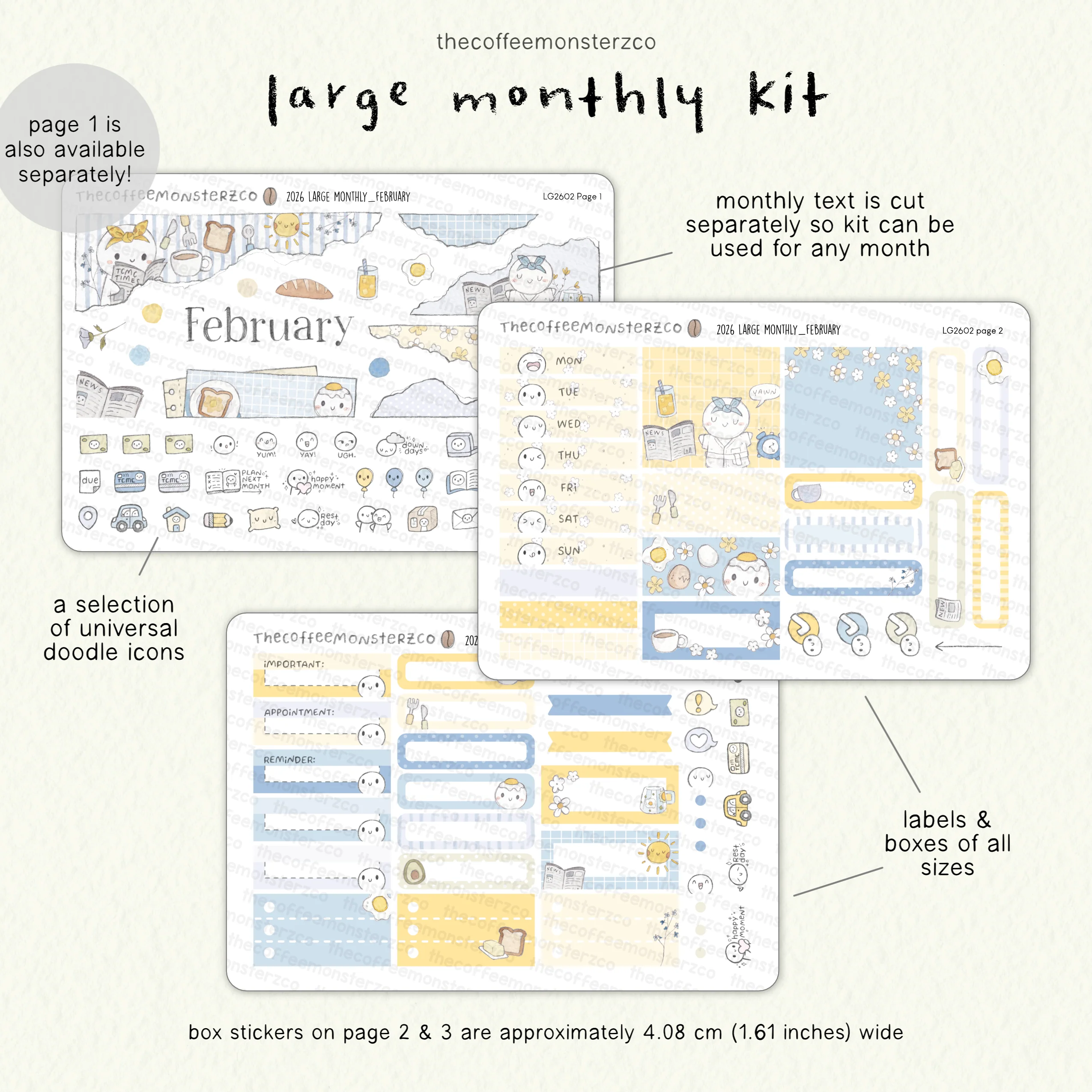 2026 Large Monthly Kits - Image 5