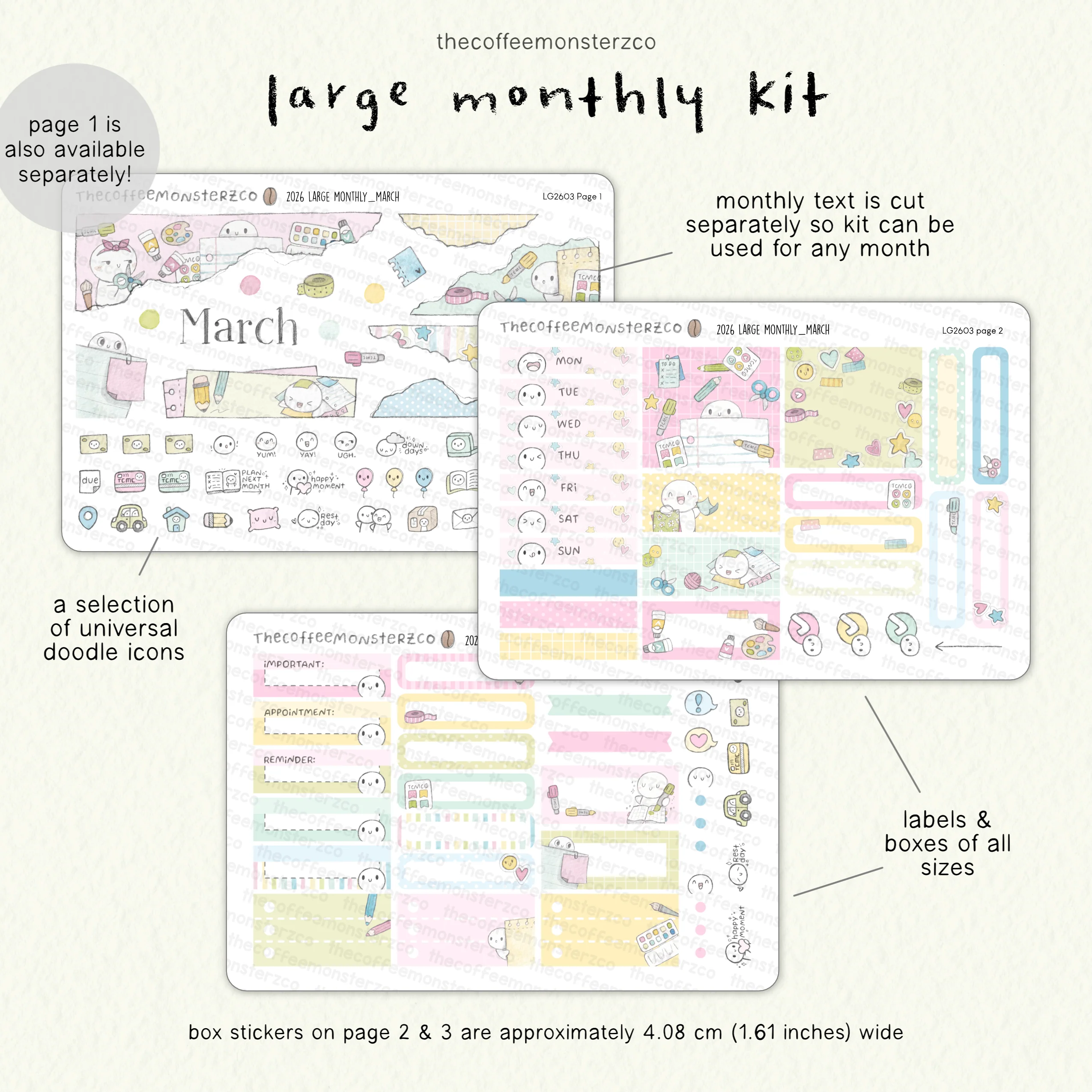 2026 Large Monthly Kits - Image 6