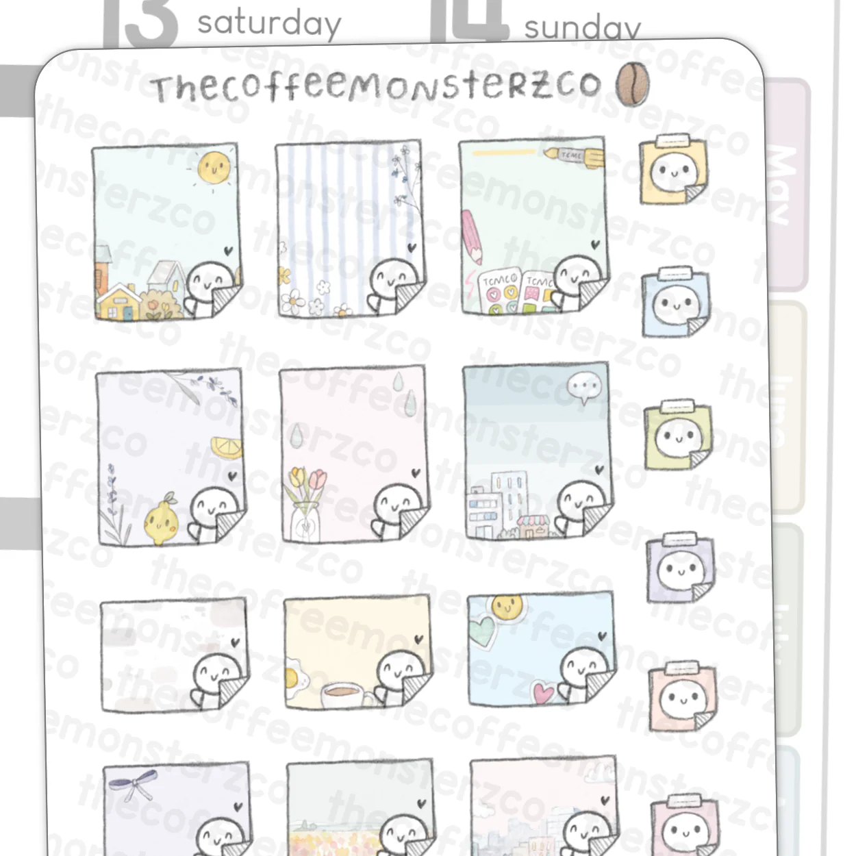 2026 Small Sticky Notes