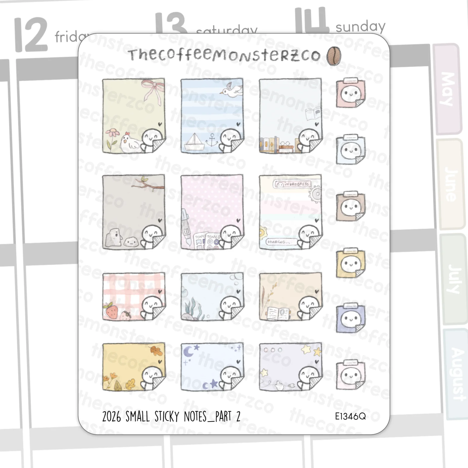 2026 Small Sticky Notes - Image 3
