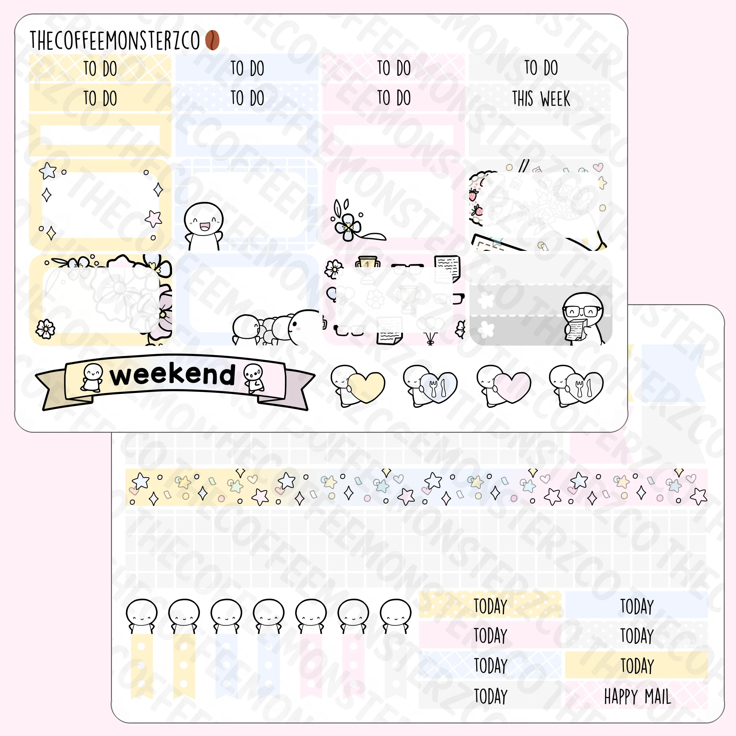 Achievements / Graduation Emoti Mini Kit - Image 4