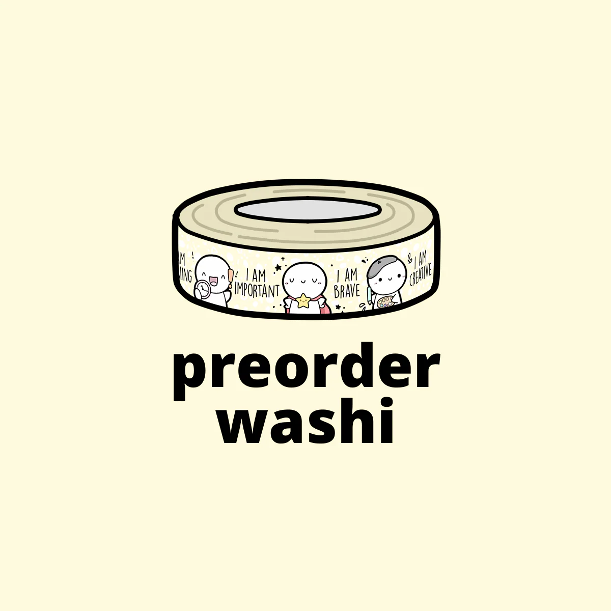 Affirmations Washi Tape - 15mm - Image 4