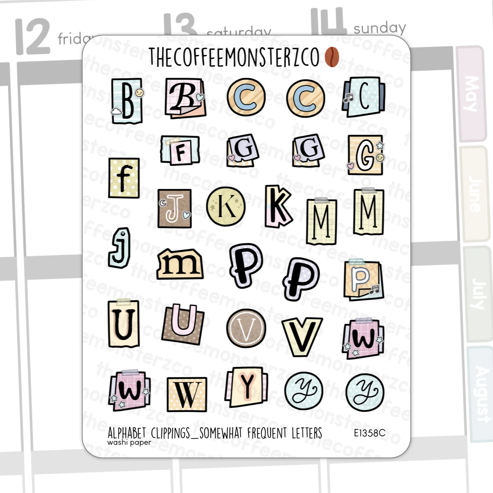 Alphabet Clippings - Image 3