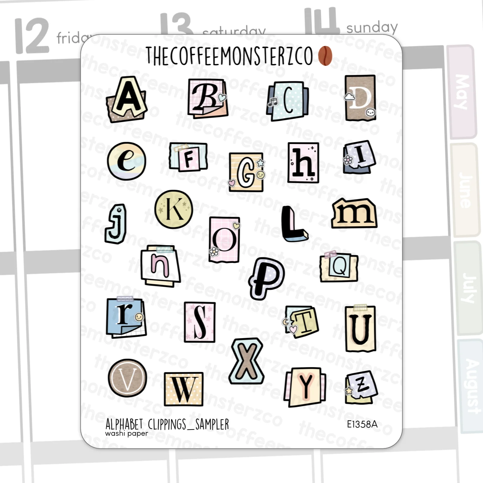 Alphabet Clippings - Image 4