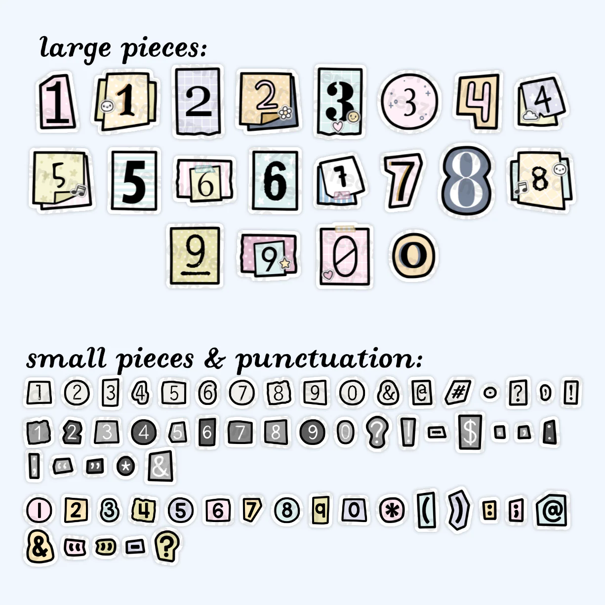 Alphabet Clippings (Digital File) - Image 4