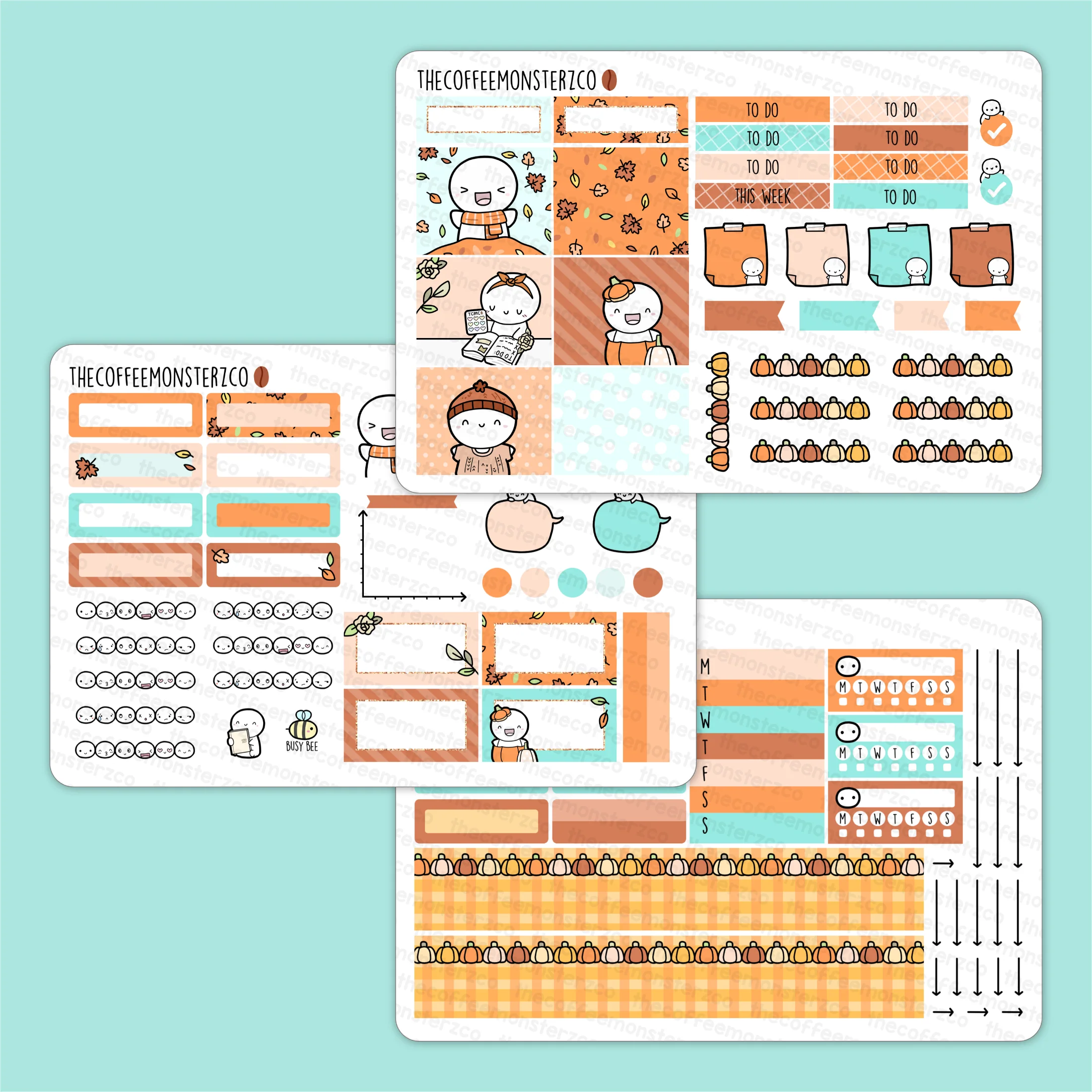 Autumn Emotis Hobonichi Cousin Kit (old) (FINAL STOCK) - Image 3