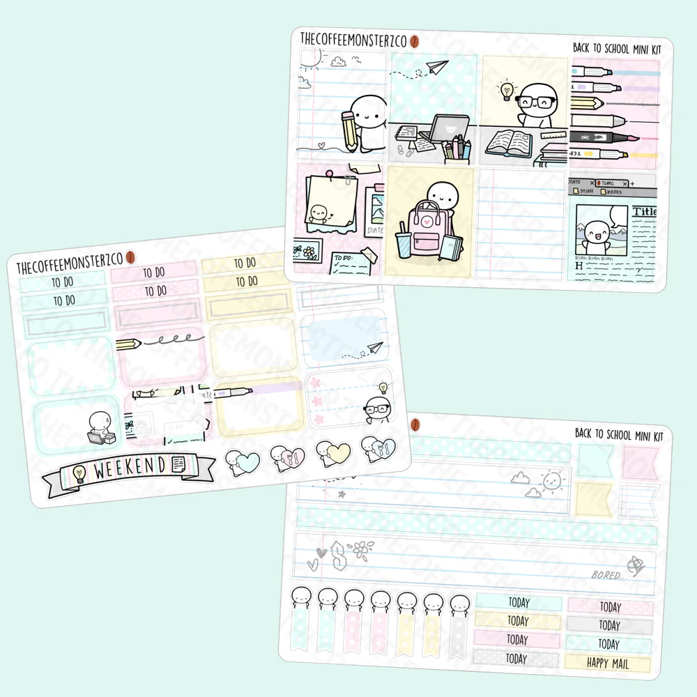 Back To School Emoti Mini Kit - Image 2