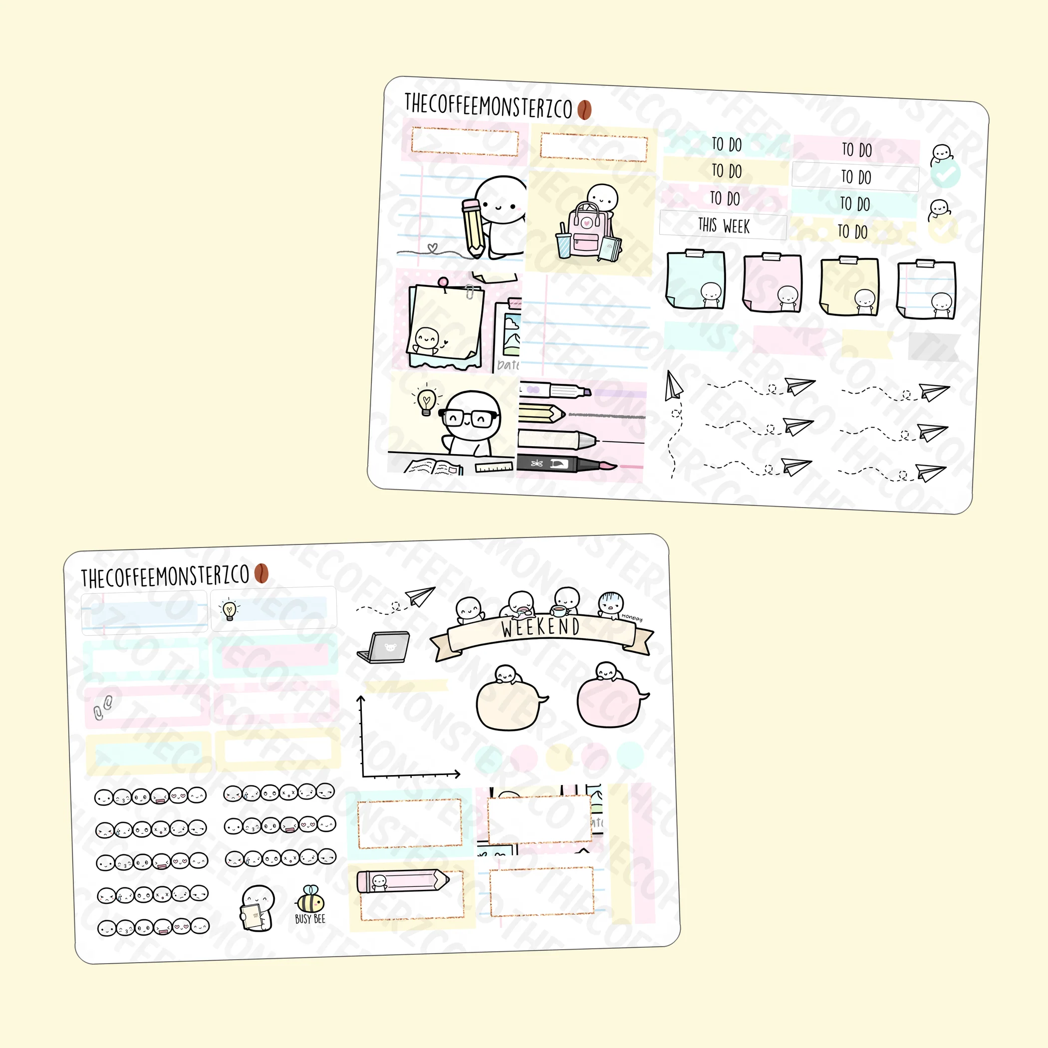 Back To School Hobonichi Cousin Kit - Image 2