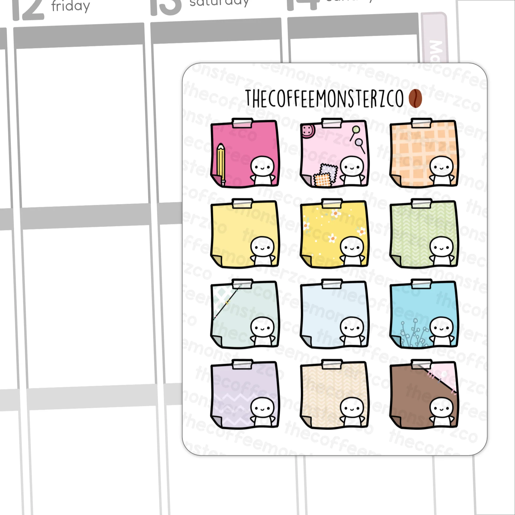 Be Bold Functional Stickers - Image 2