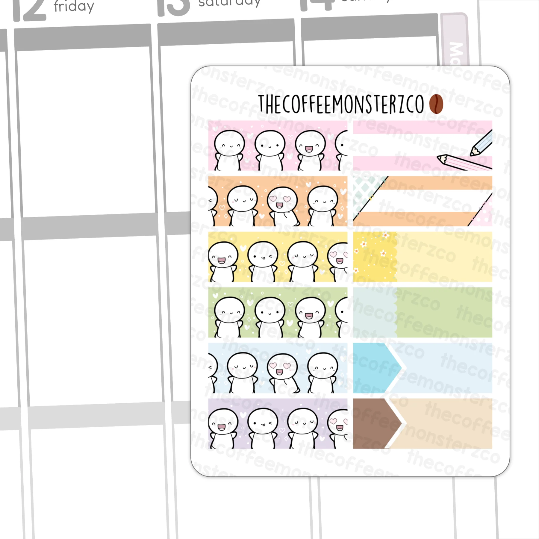 Be Bold Functional Stickers - Image 3