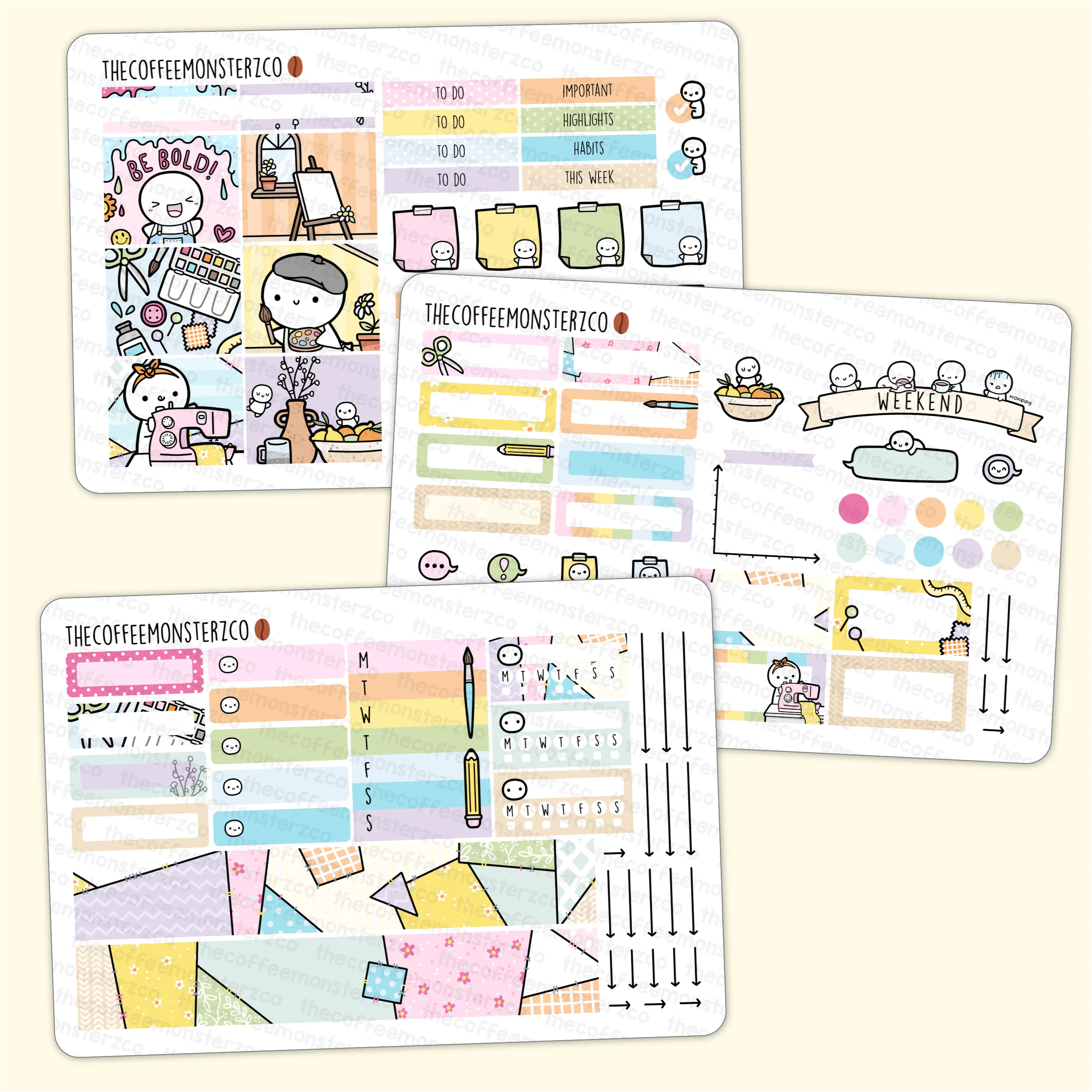 Be Bold Hobonichi Cousin Kit - Image 3