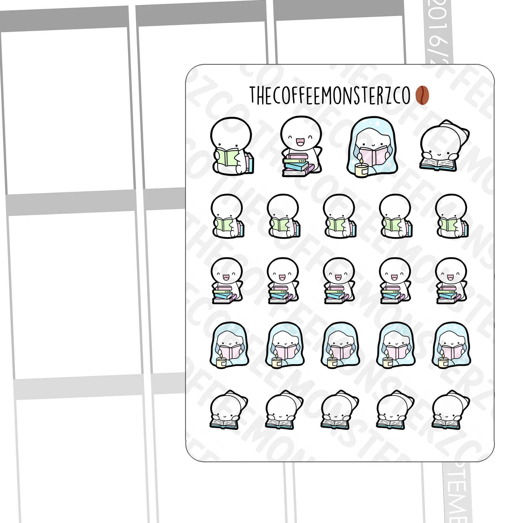 Book Nerd Emotis - Image 2