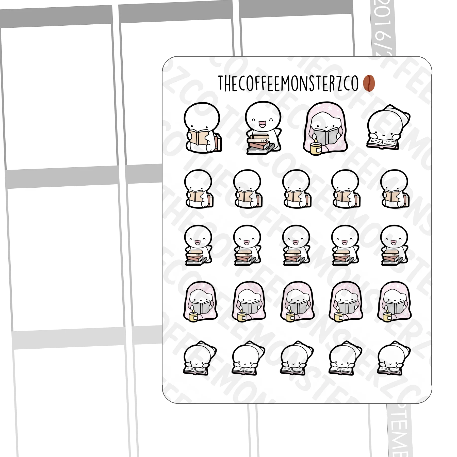 Book Nerd Emotis - Image 3