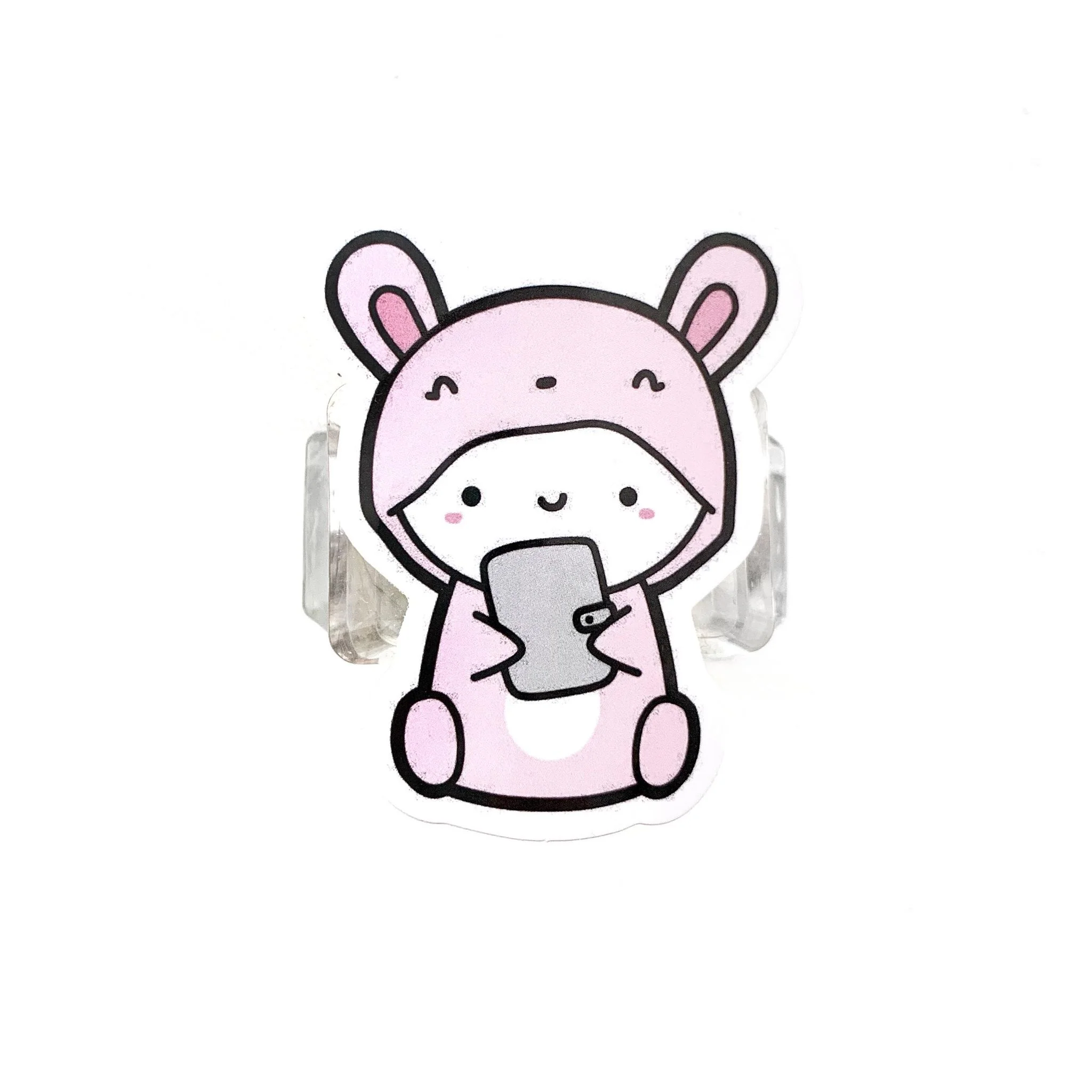 MISFIT Bunny Planner Vinyl Sticker (1 per customer)