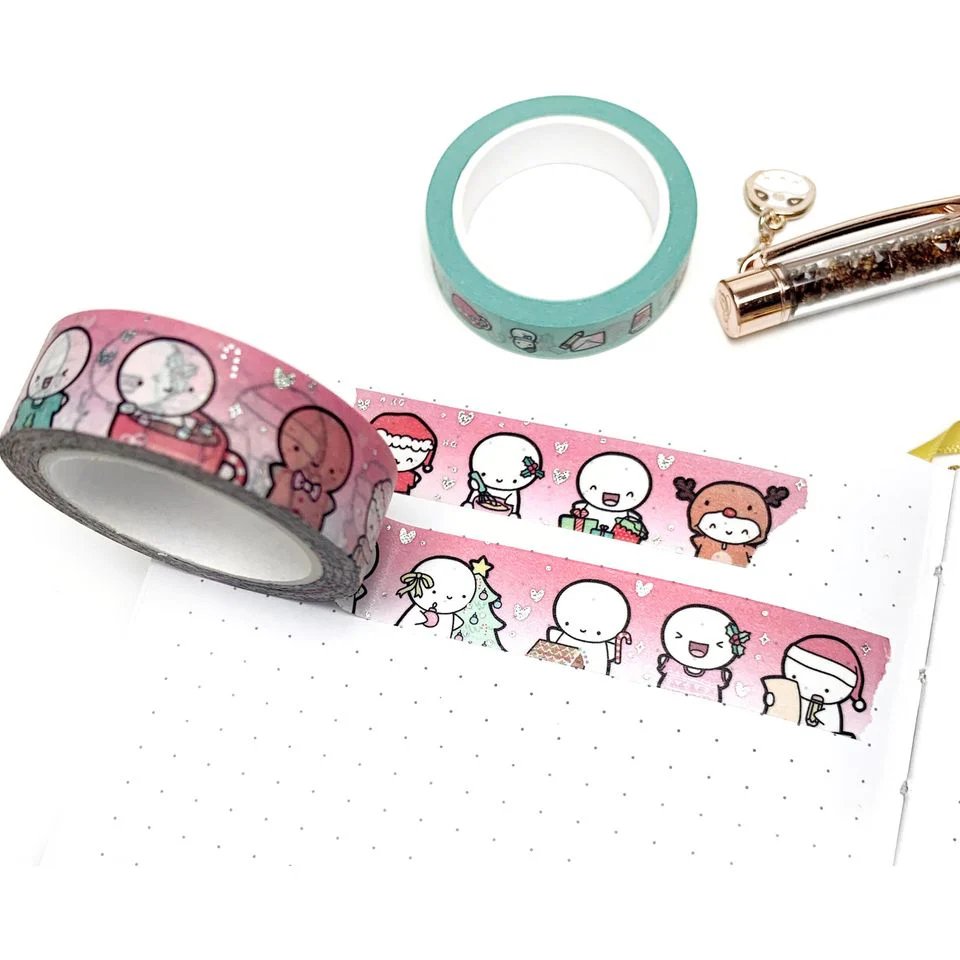 Christmas Emoti Washi Tape - 15mm - Image 3