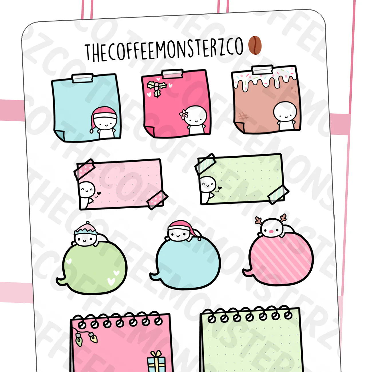 Christmas Functional Emotis