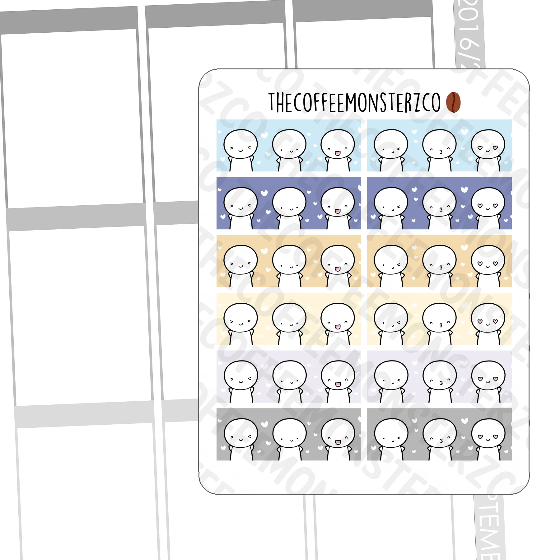 City Life Functional Emoti Stickers - Image 4