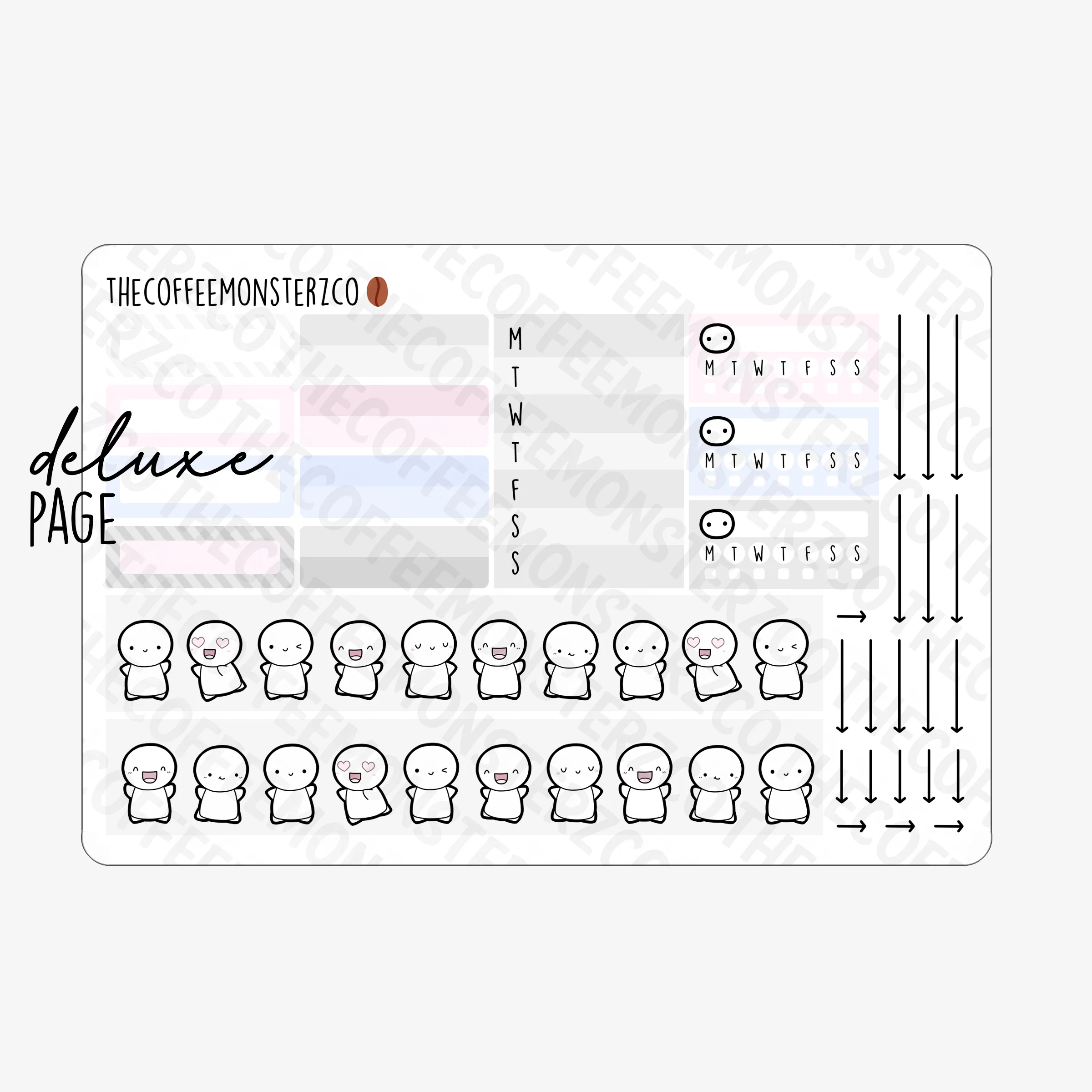 Classic Emotis Hobonichi Cousin Kit - Image 3
