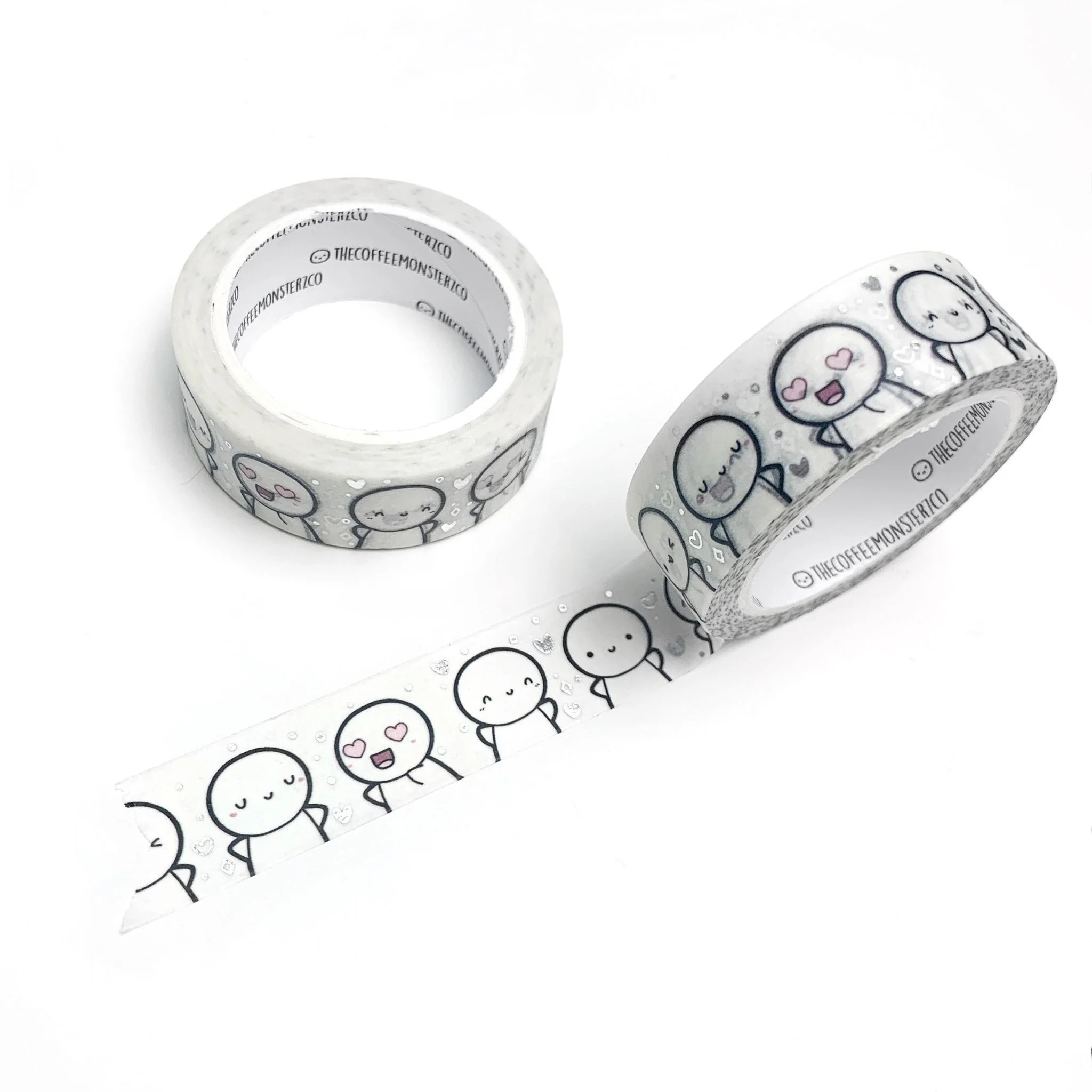 Classic Emotis Washi Tape - 15mm - Image 2