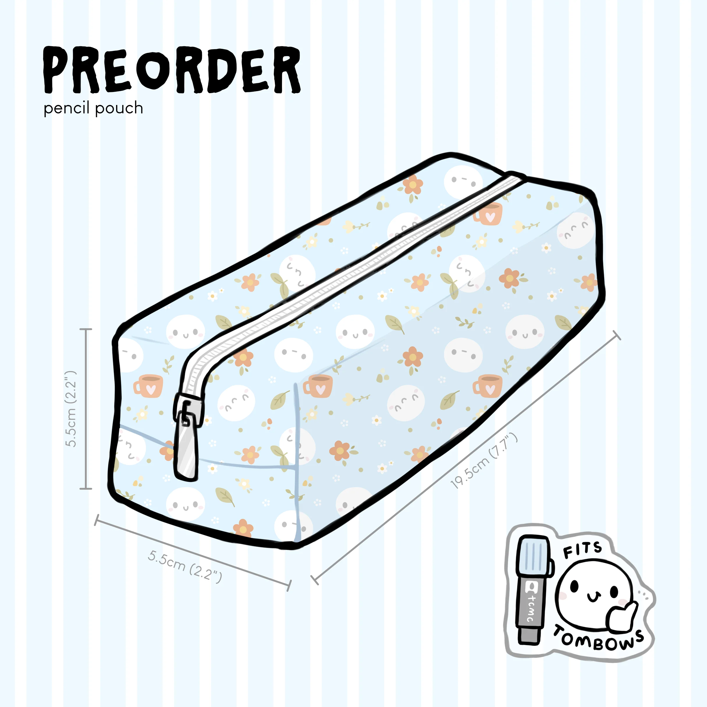 Clear Skies - Pencil Pouch (1 Per Customer) - Image 3