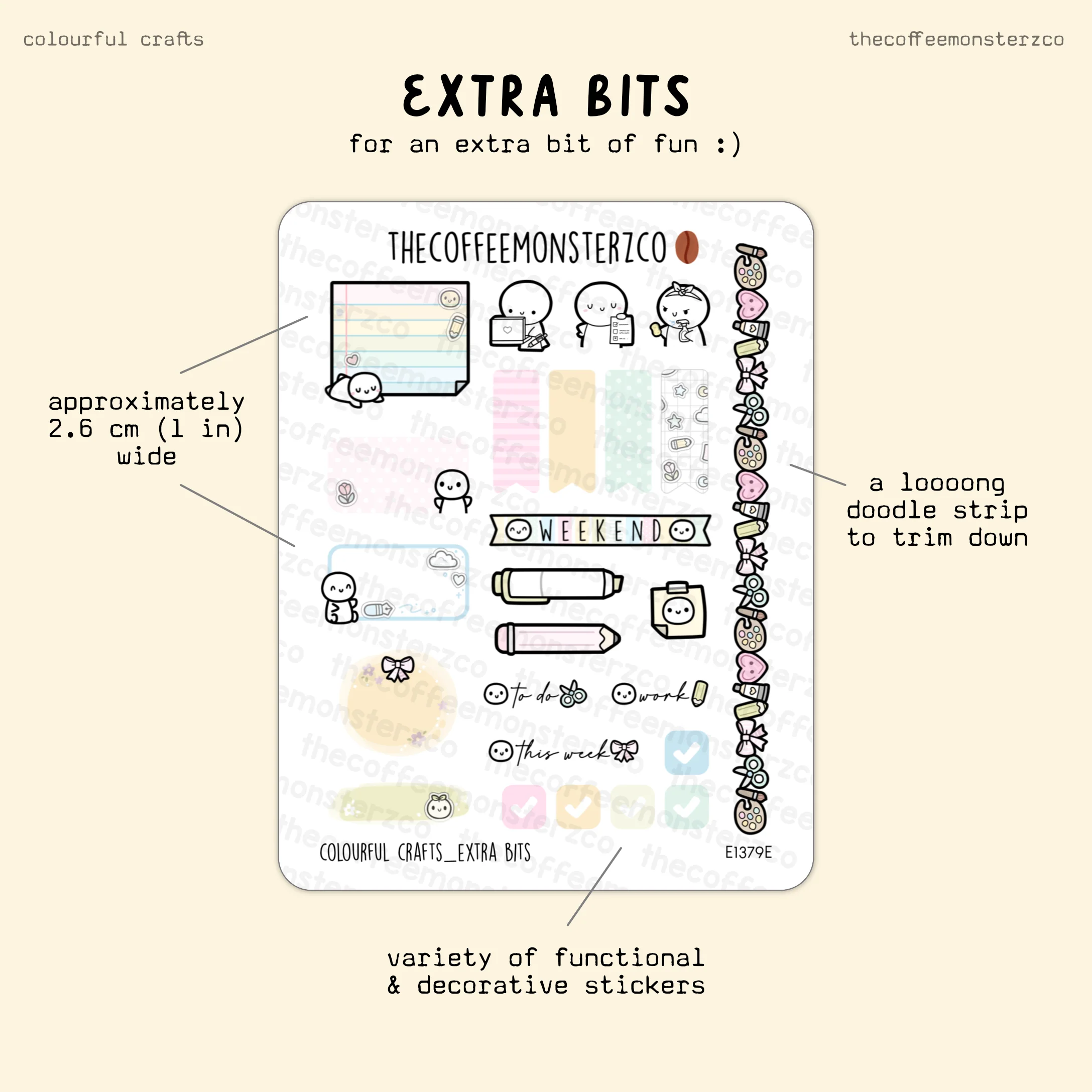 Colourful Crafts - Kit Add-Ons - Image 6