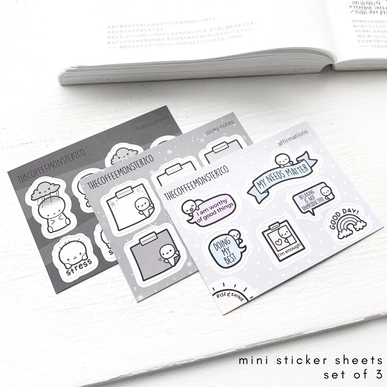 Mini Sticker Sheet Pack (FINAL STOCK 1 per customer)