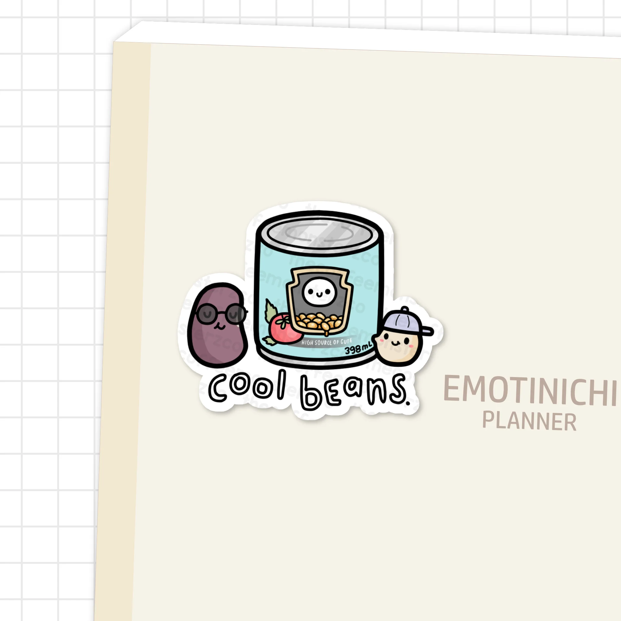 Cool Beans - Vinyl Sticker - Image 2