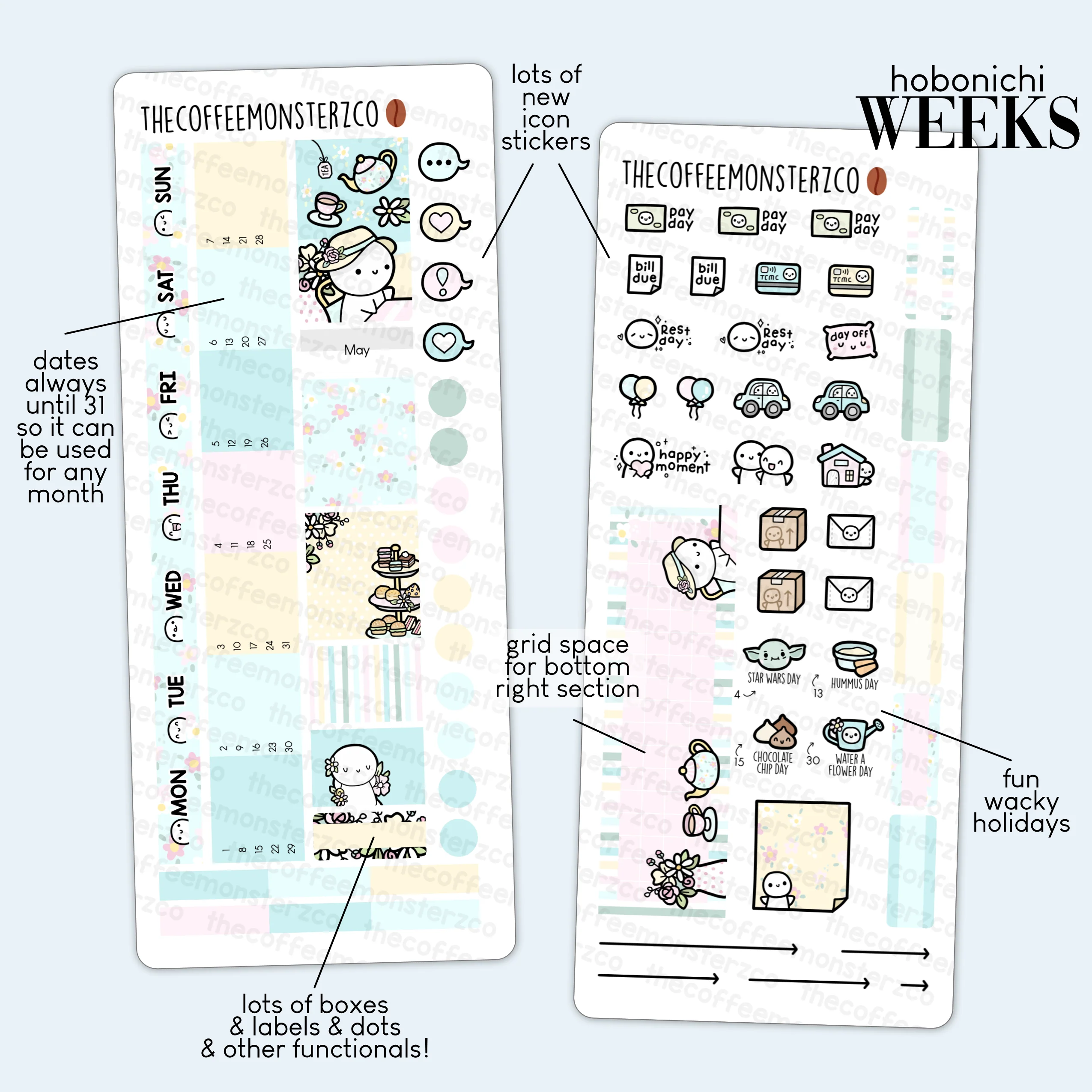2023 Hobonichi Weeks Monthly Kits - Part 1 - Image 6