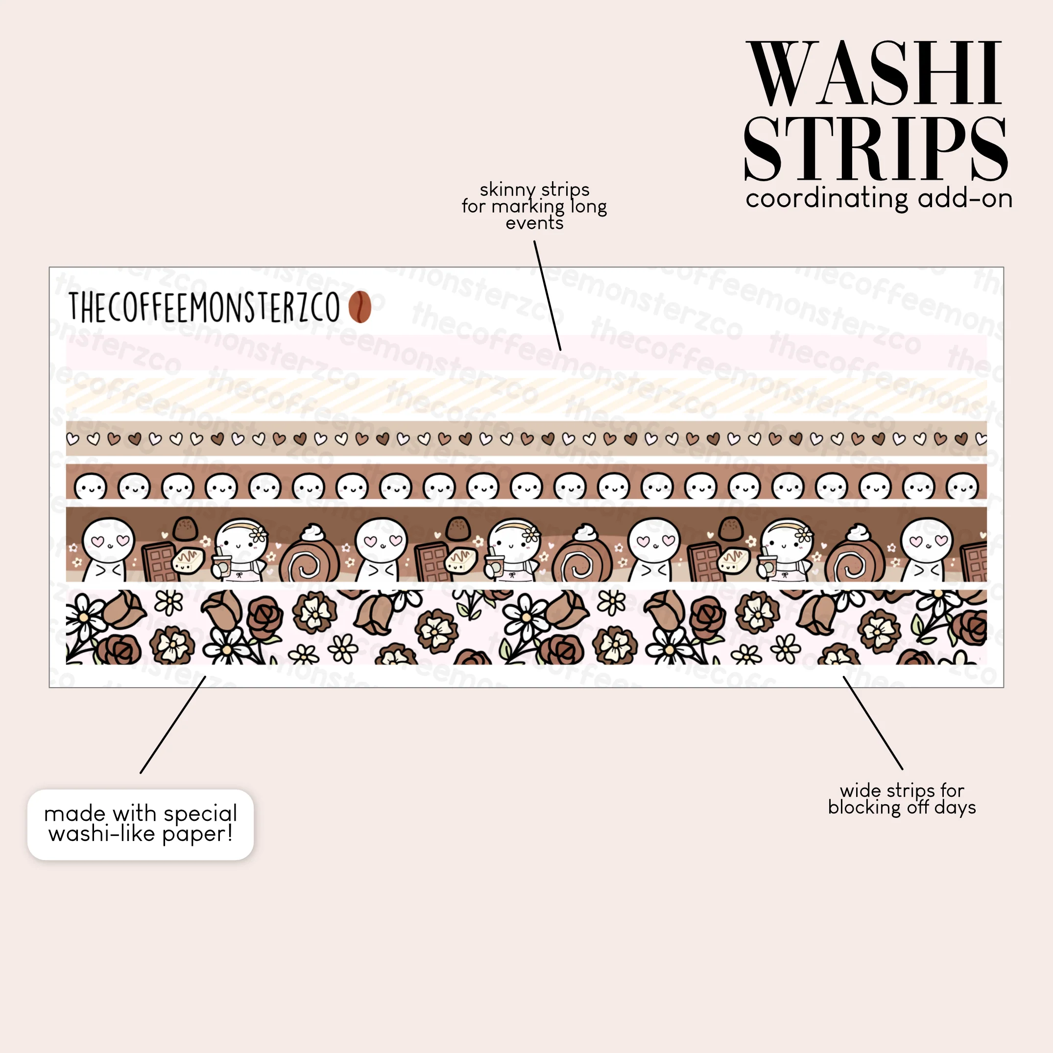 2023 Coordinating Add-ons - Washi Strips - Part 1 - Image 3