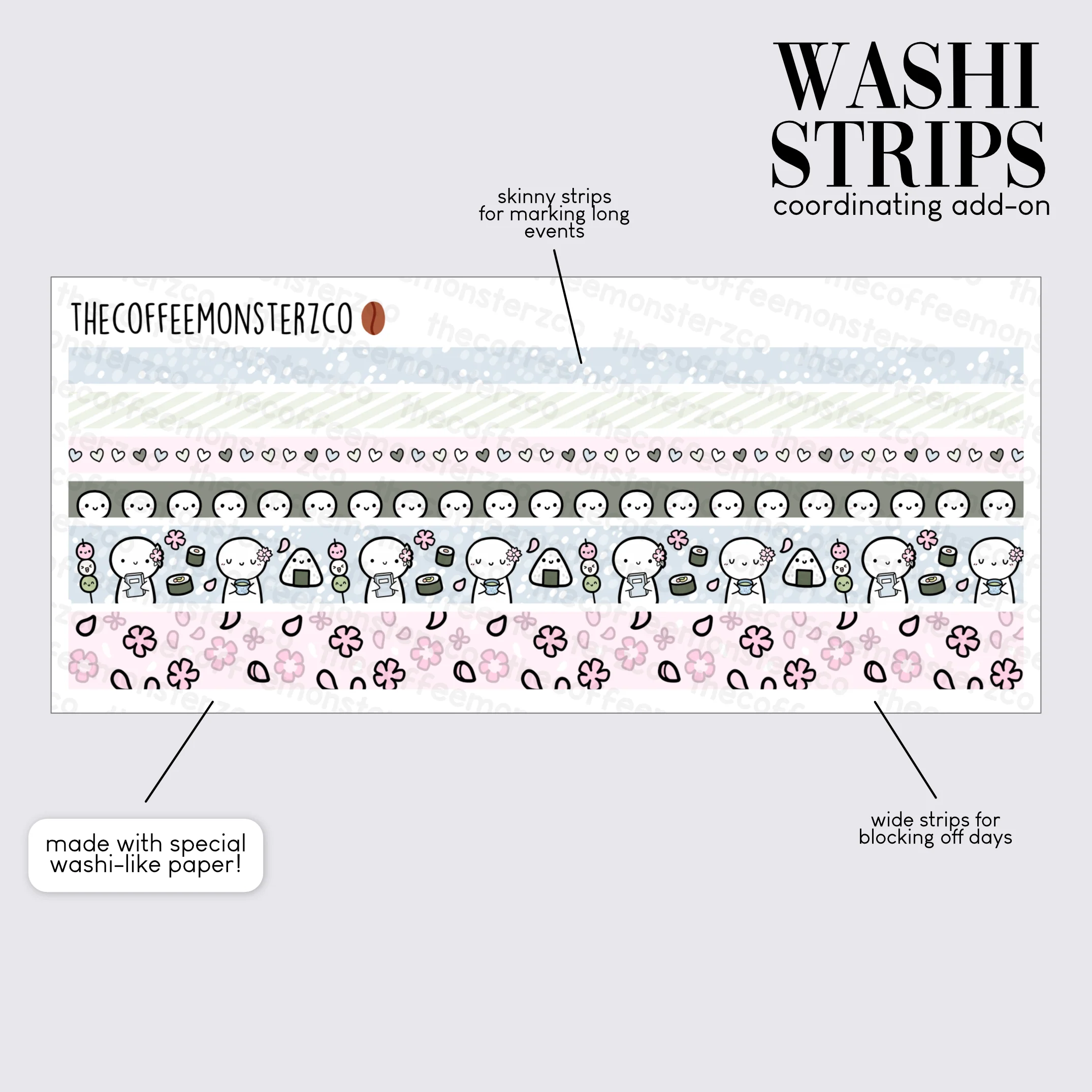2023 Coordinating Add-ons - Washi Strips - Part 1 - Image 5
