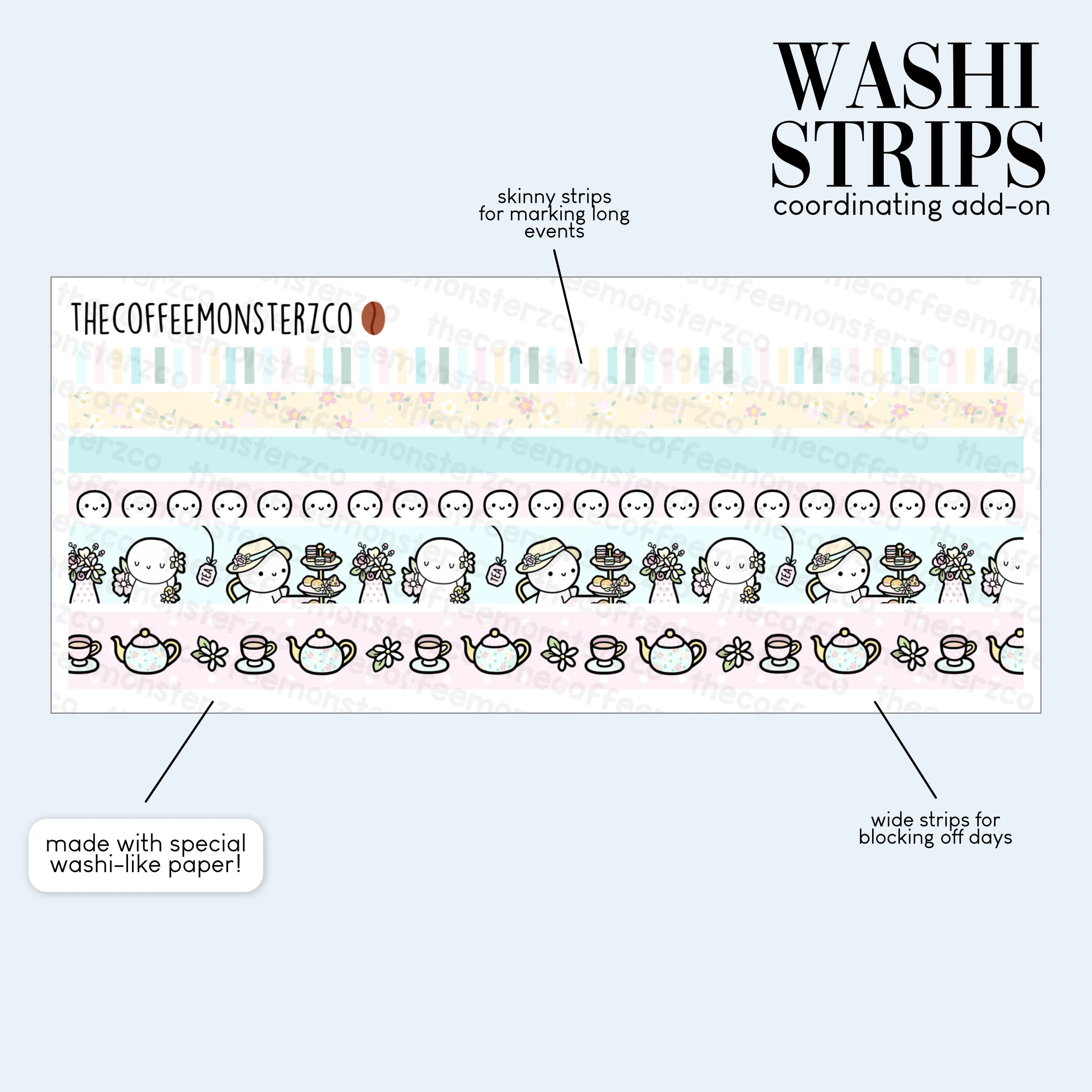 2023 Coordinating Add-ons - Washi Strips - Part 1 - Image 6
