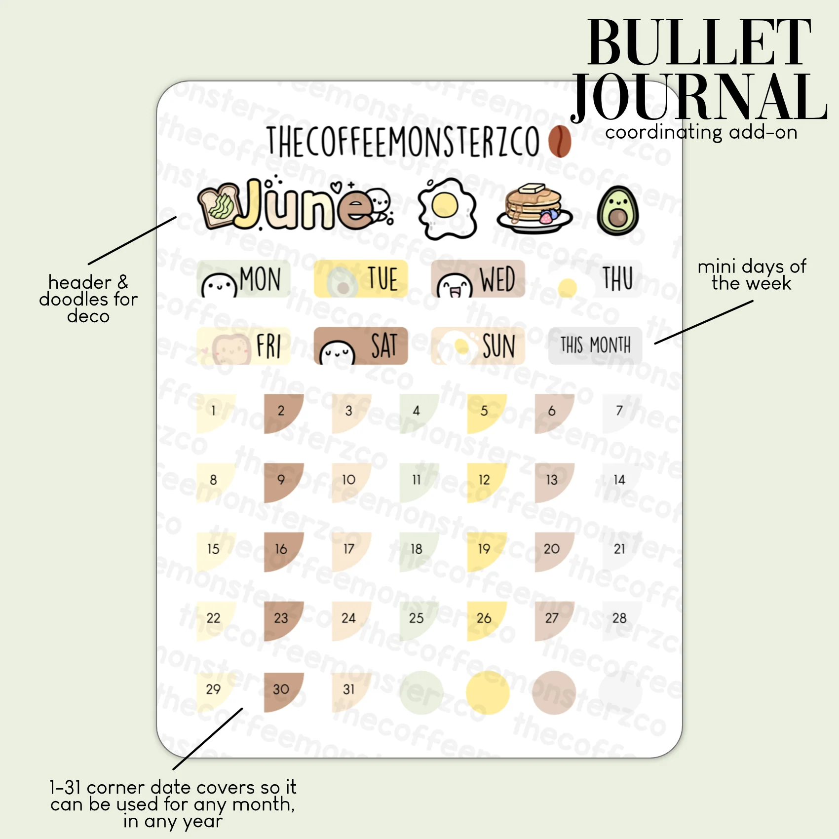 2023 Coordinating Add-ons - Bullet Journal - Part 1 - Image 7