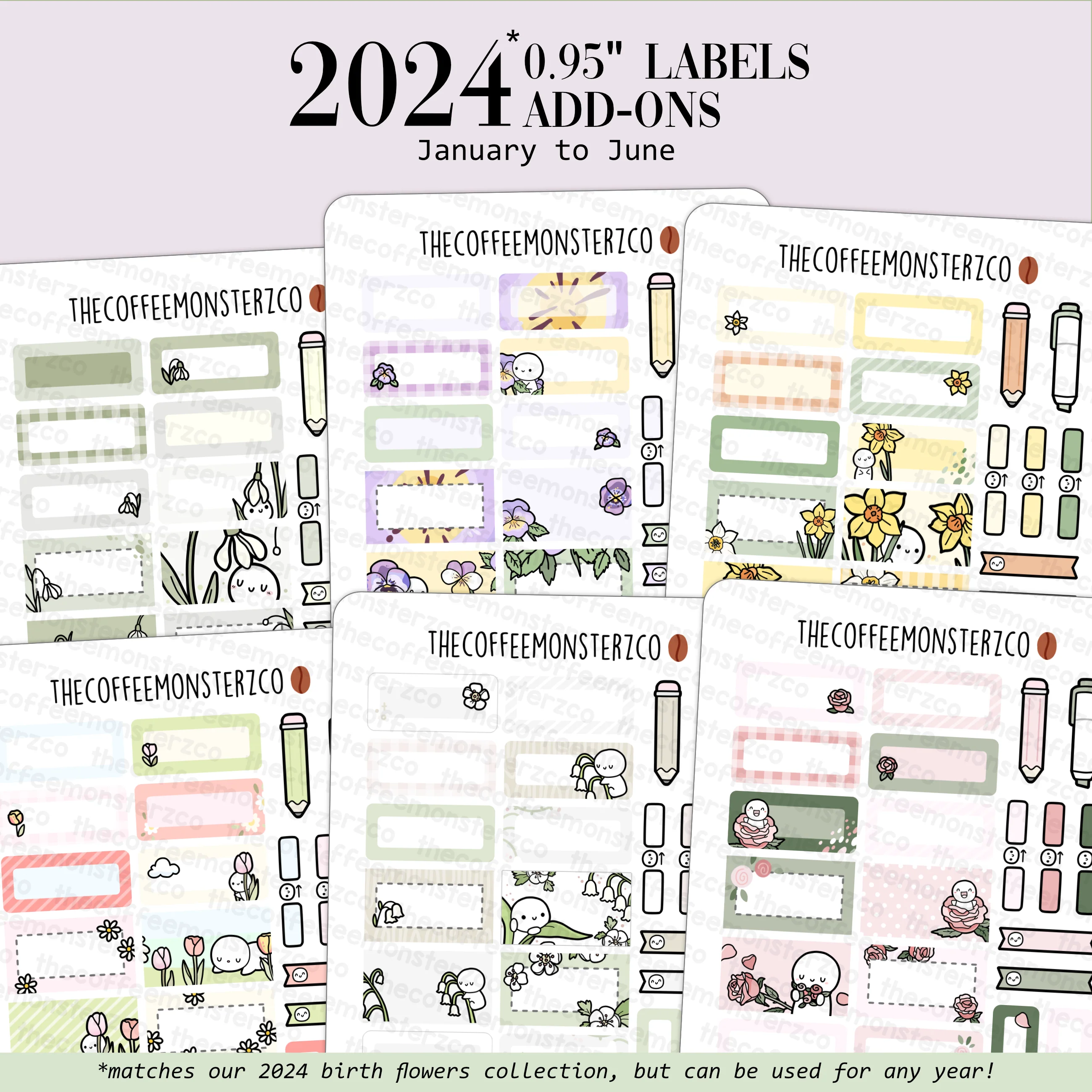 2024 Coordinating Add-ons - Medium Labels (0.95") - Part 1