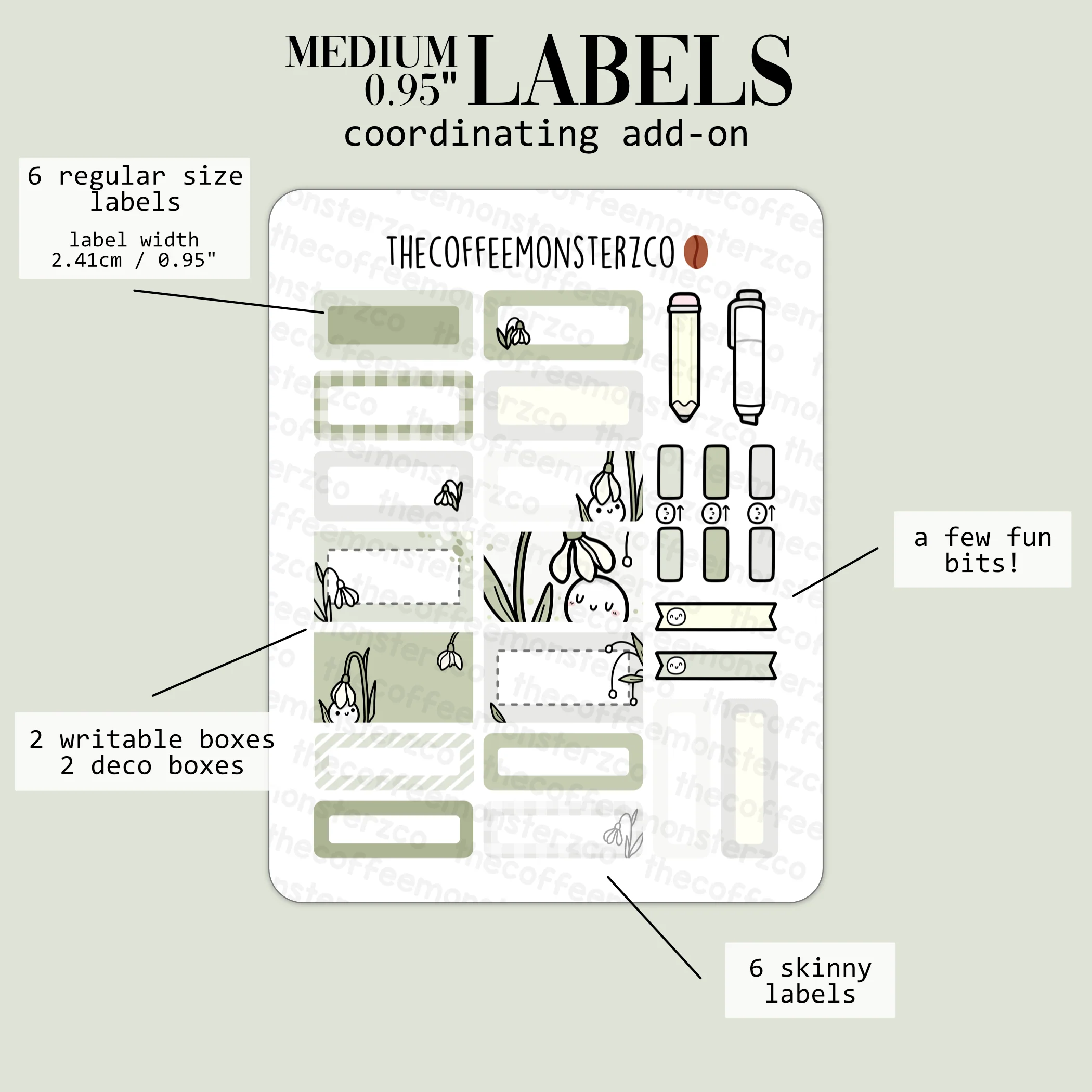 2024 Coordinating Add-ons - Medium Labels (0.95") - Part 1 - Image 2