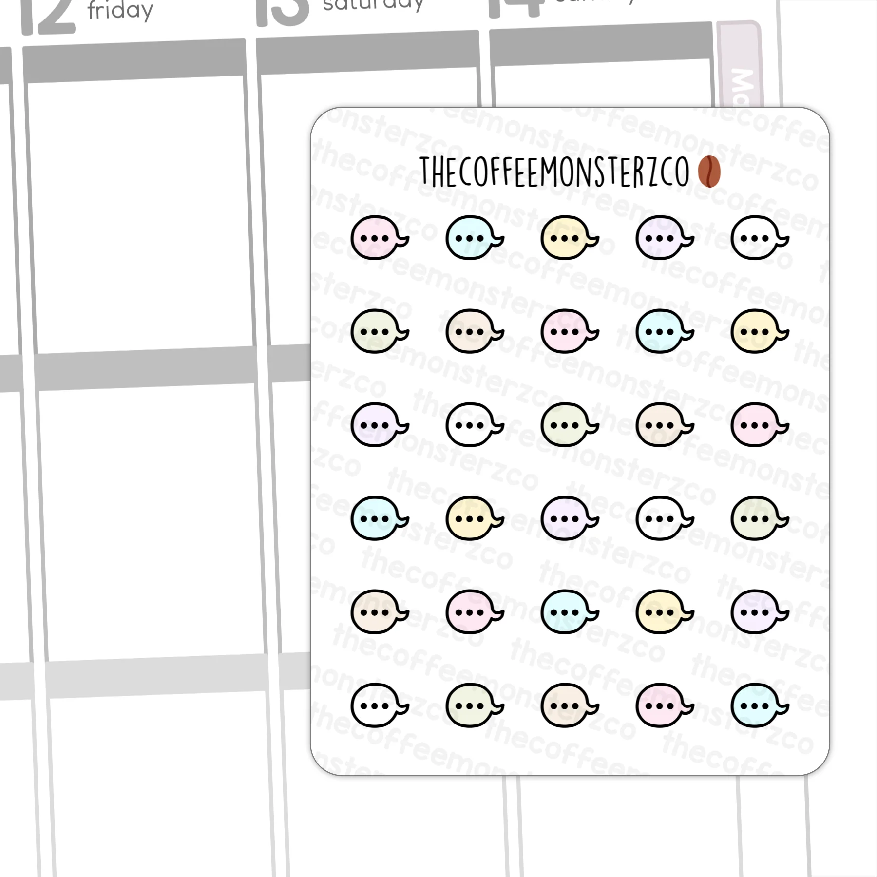 Speech Bubble Icons - Image 3
