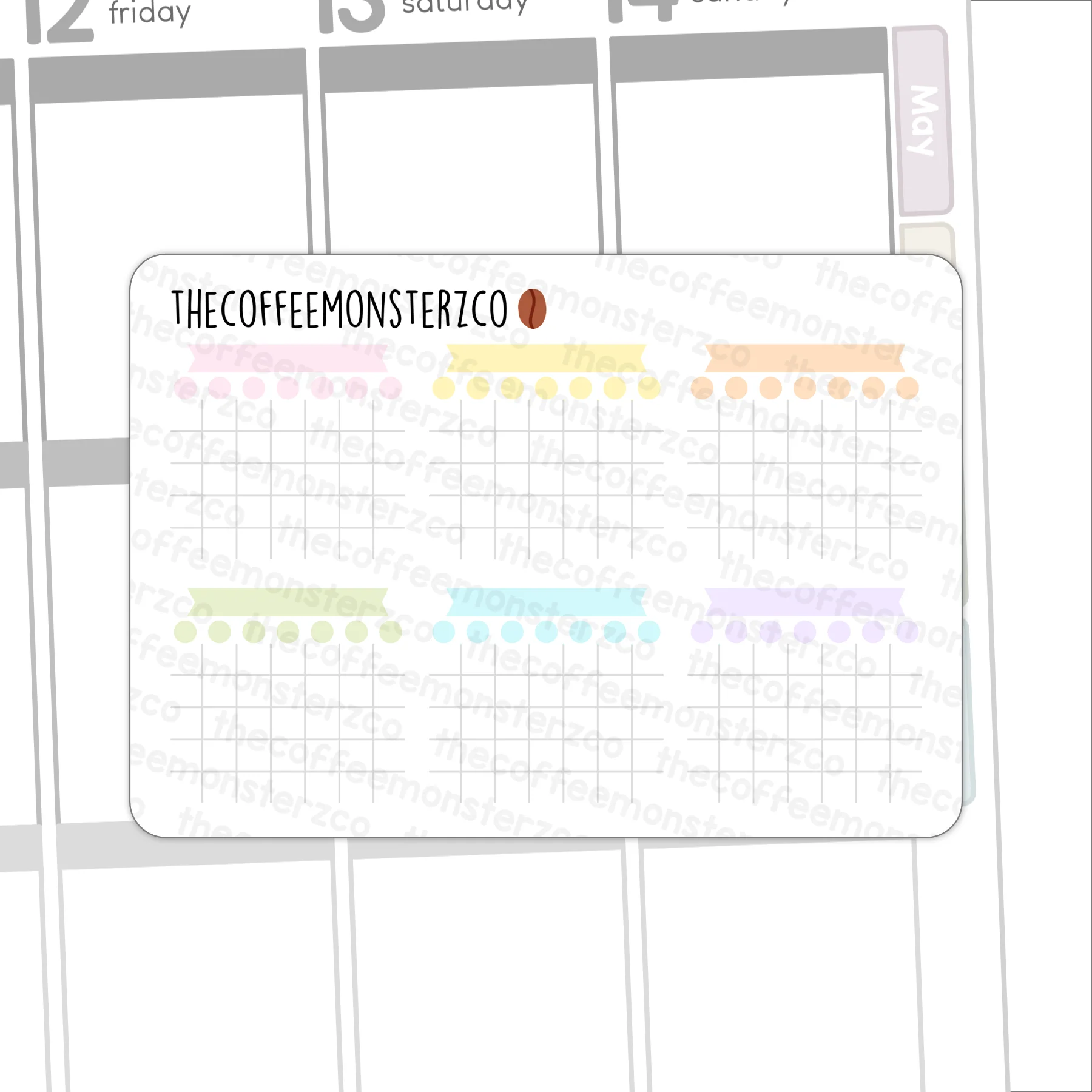 Monthly Habit Trackers - Image 3