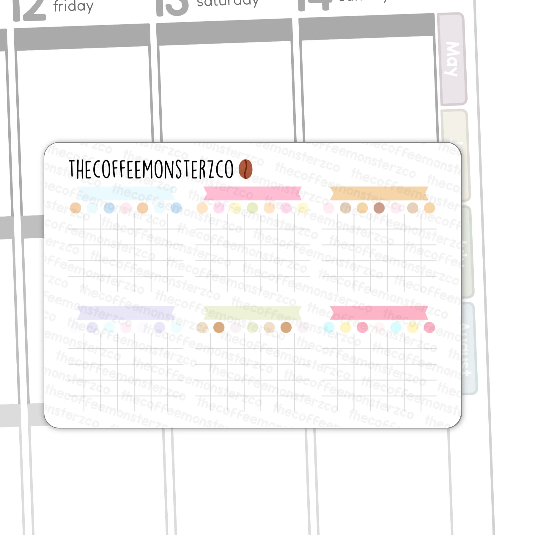 Monthly Habit Trackers - Image 4