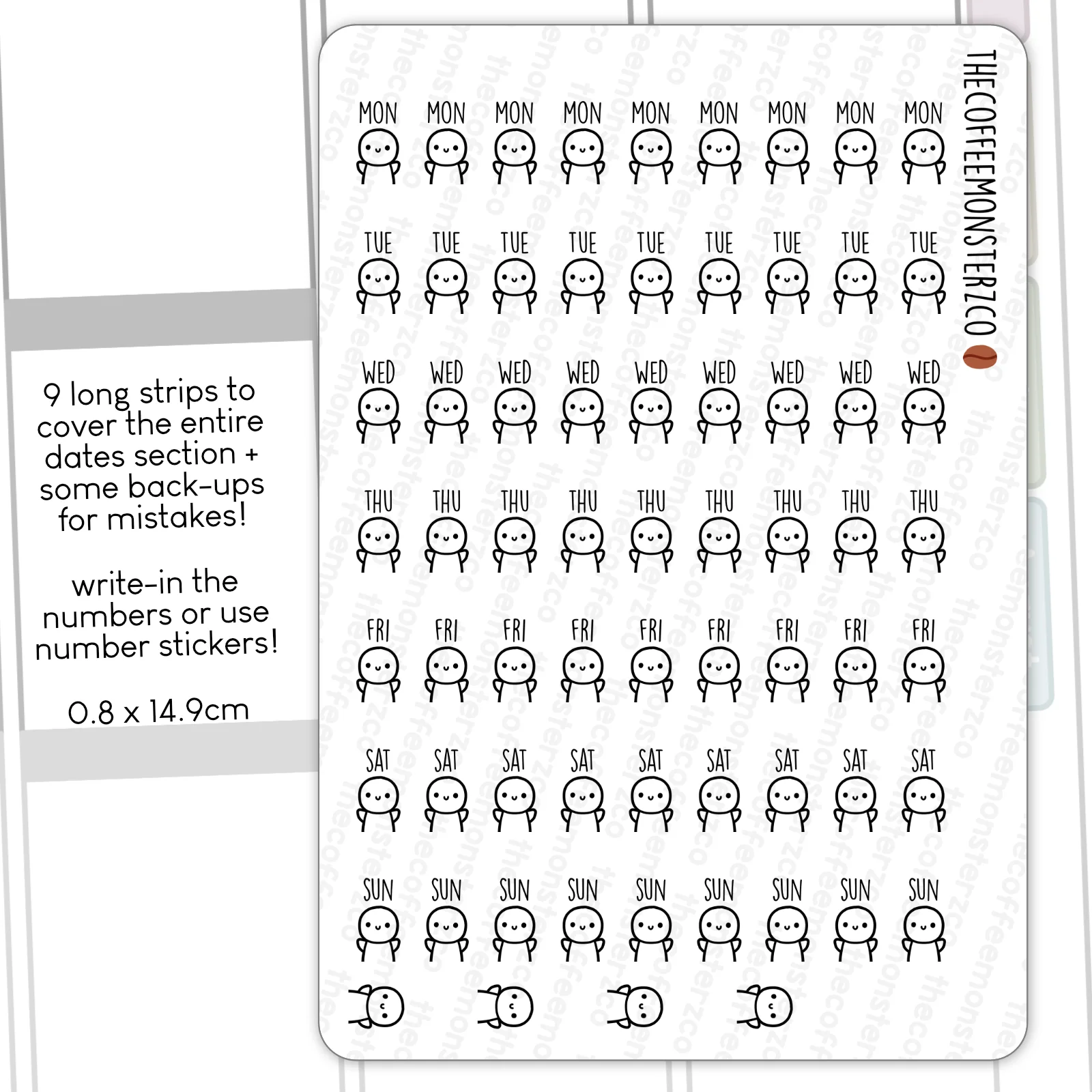 Hobonichi Weeks Date Covers - Image 4