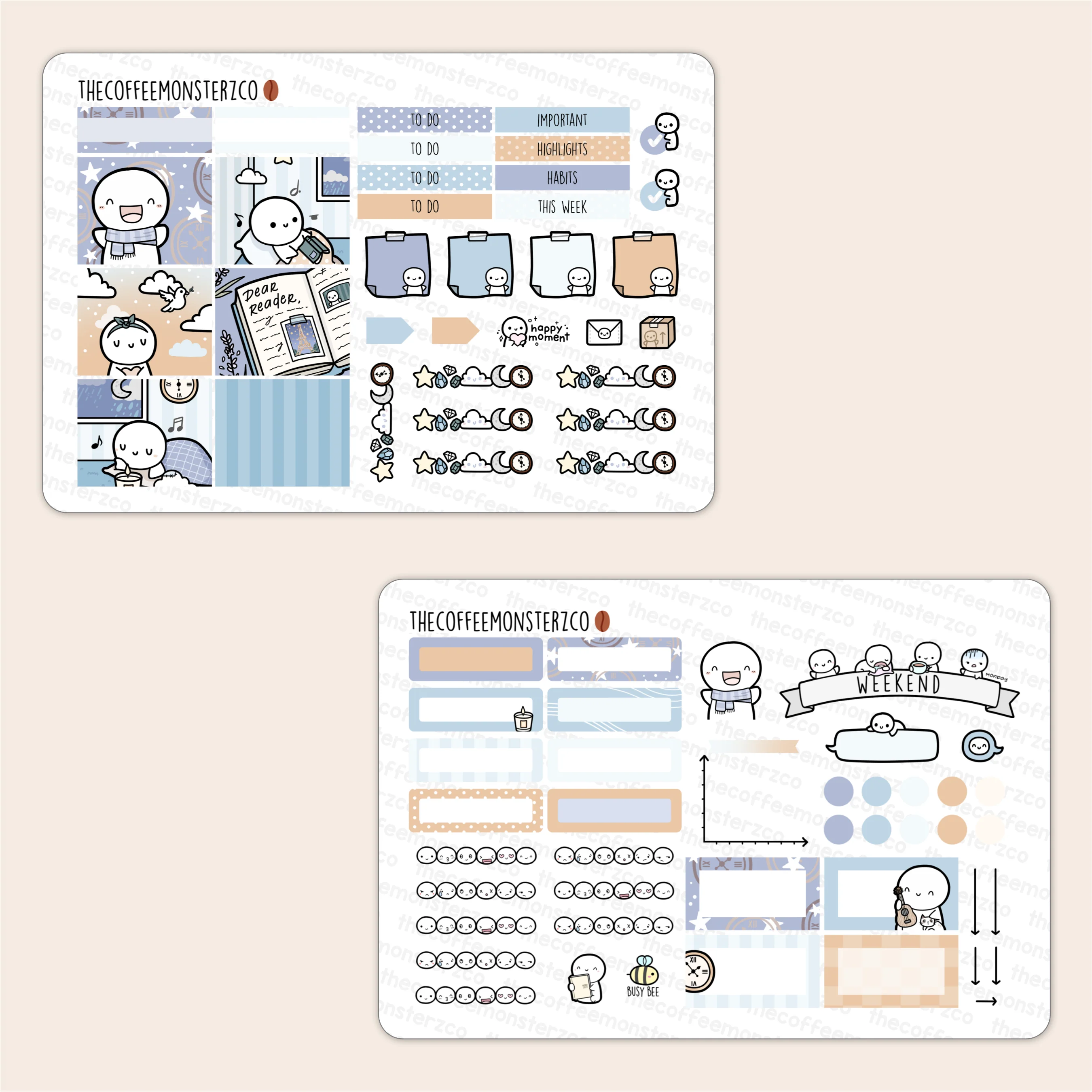 Midnights Hobonichi Cousin Kit - Image 2
