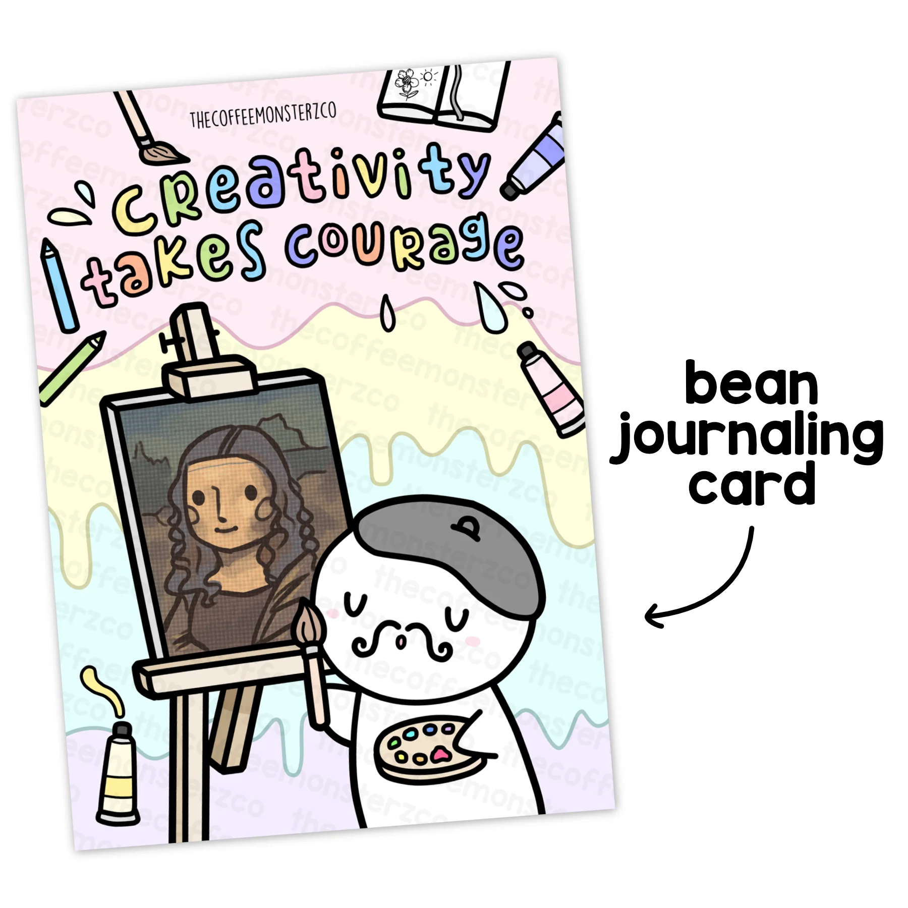Creativity Takes Courage - Card Print - Image 2