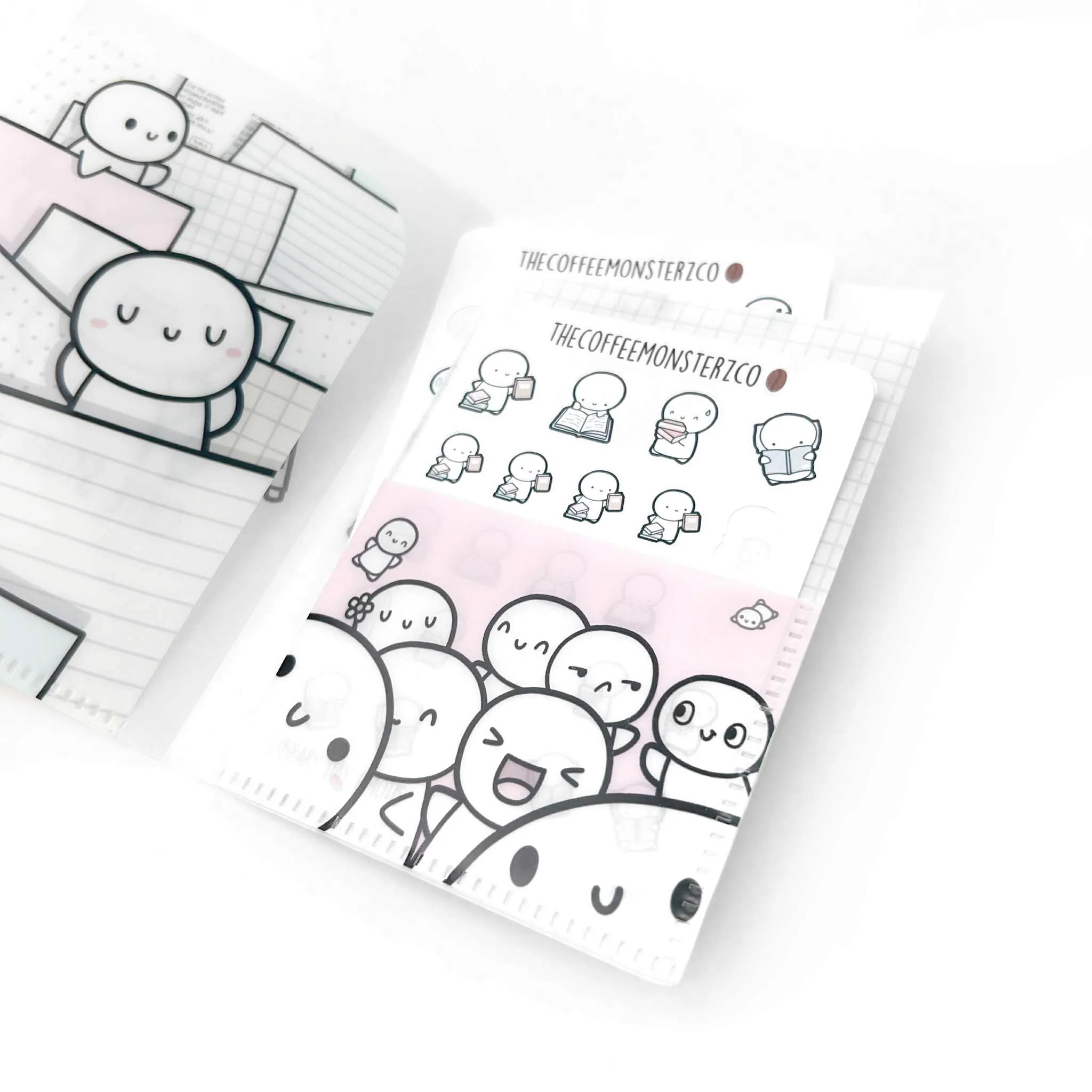 Cute Stuff Inside - Plastic File Folder (1 per customer) - Image 2