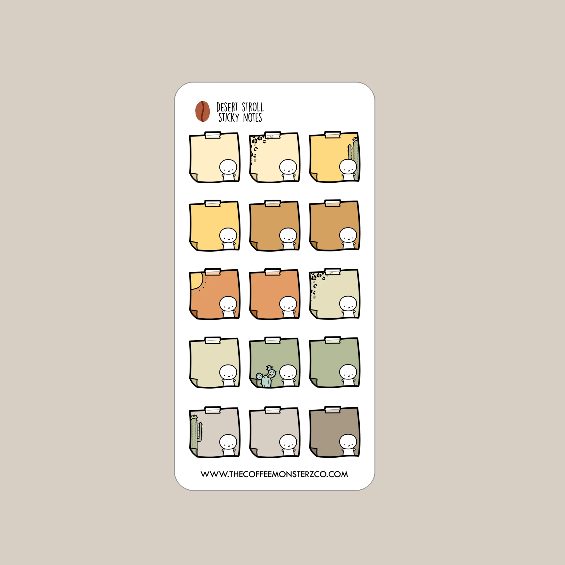 Desert Stroll Hobonichi Weeks Kit - Image 3