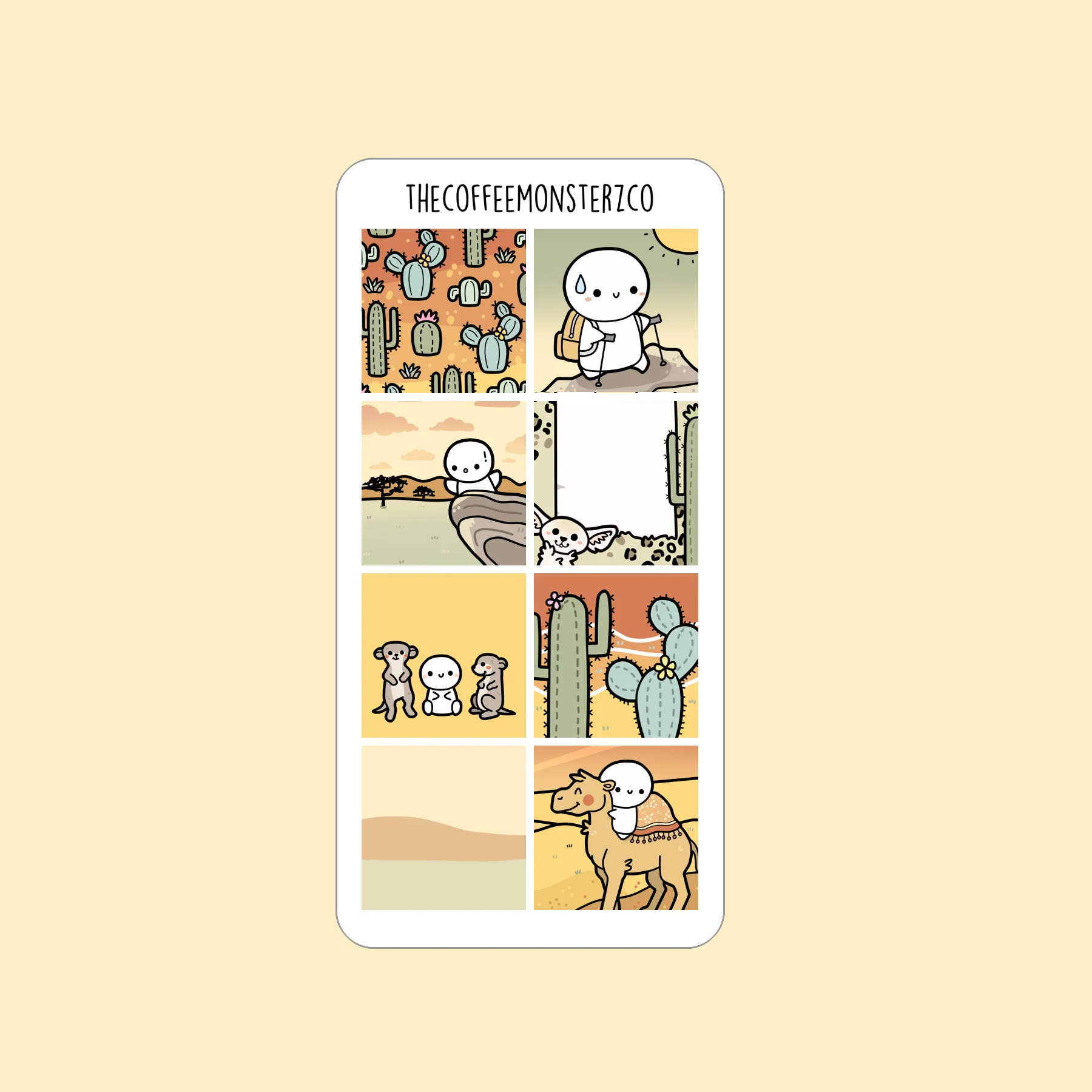 Desert Stroll Hobonichi Weeks Kit - Image 4