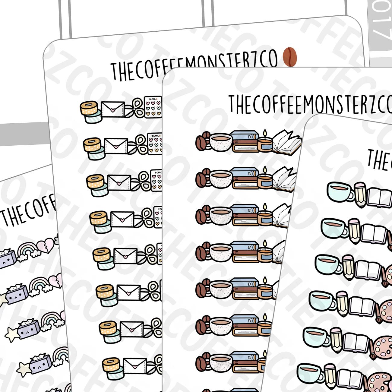 Doodle Headers (Hobonichi Cousin)